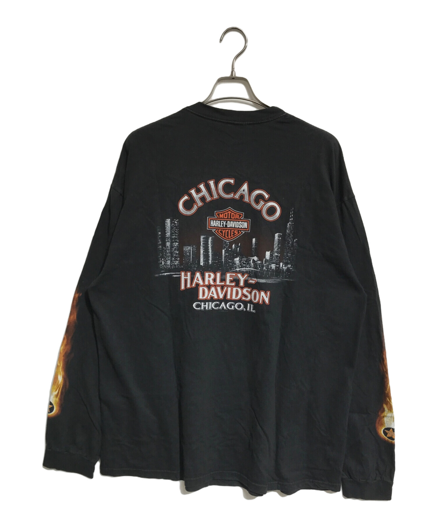 中古・古着通販】モーターサイクルロングスリーブTシャツ (モーター