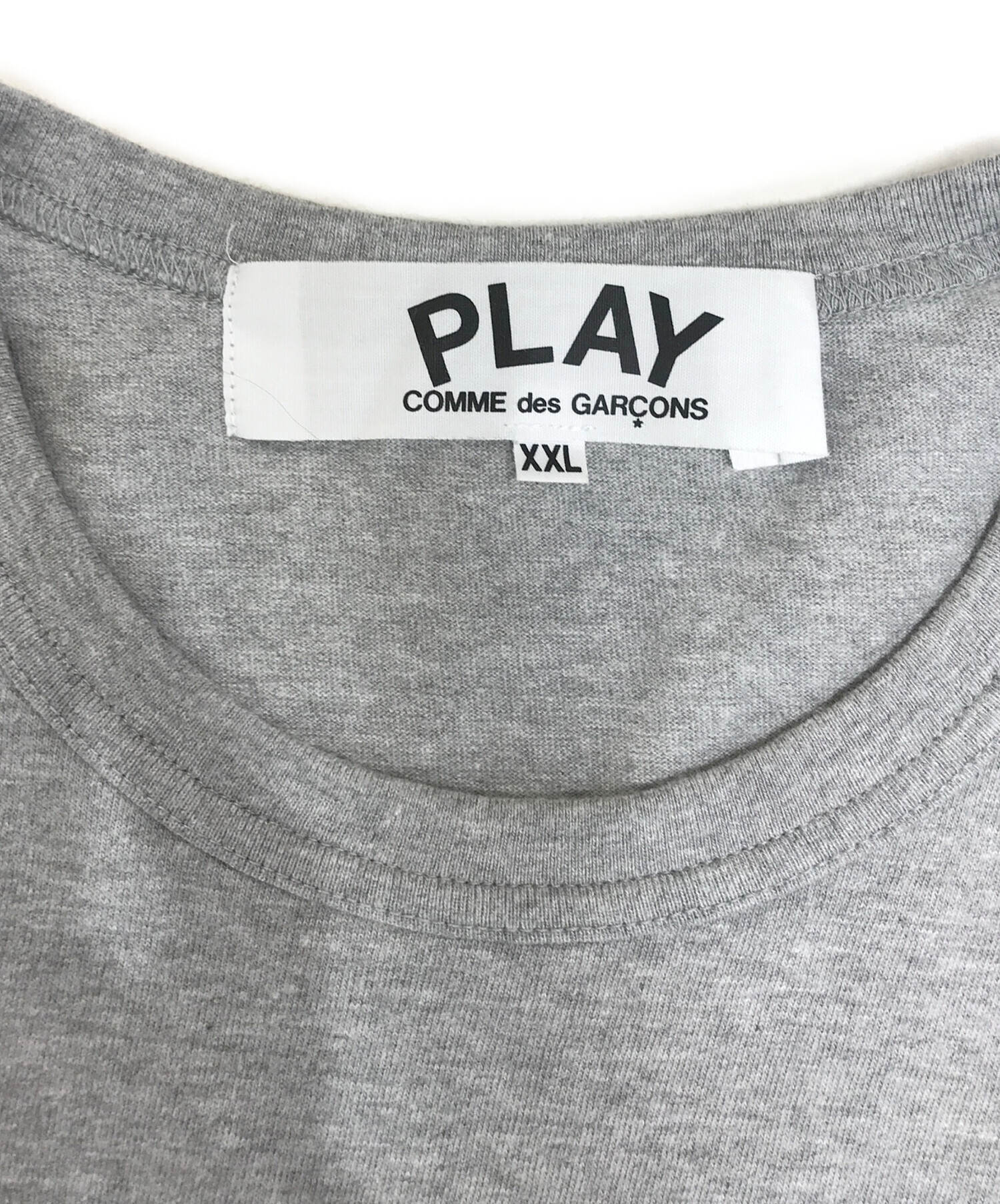 24AW PLAY COMME des GARCON ハートワッペン カットソー 中古・古着通販】PLAY COMME des GARCONS (プレイコムデギャルソン