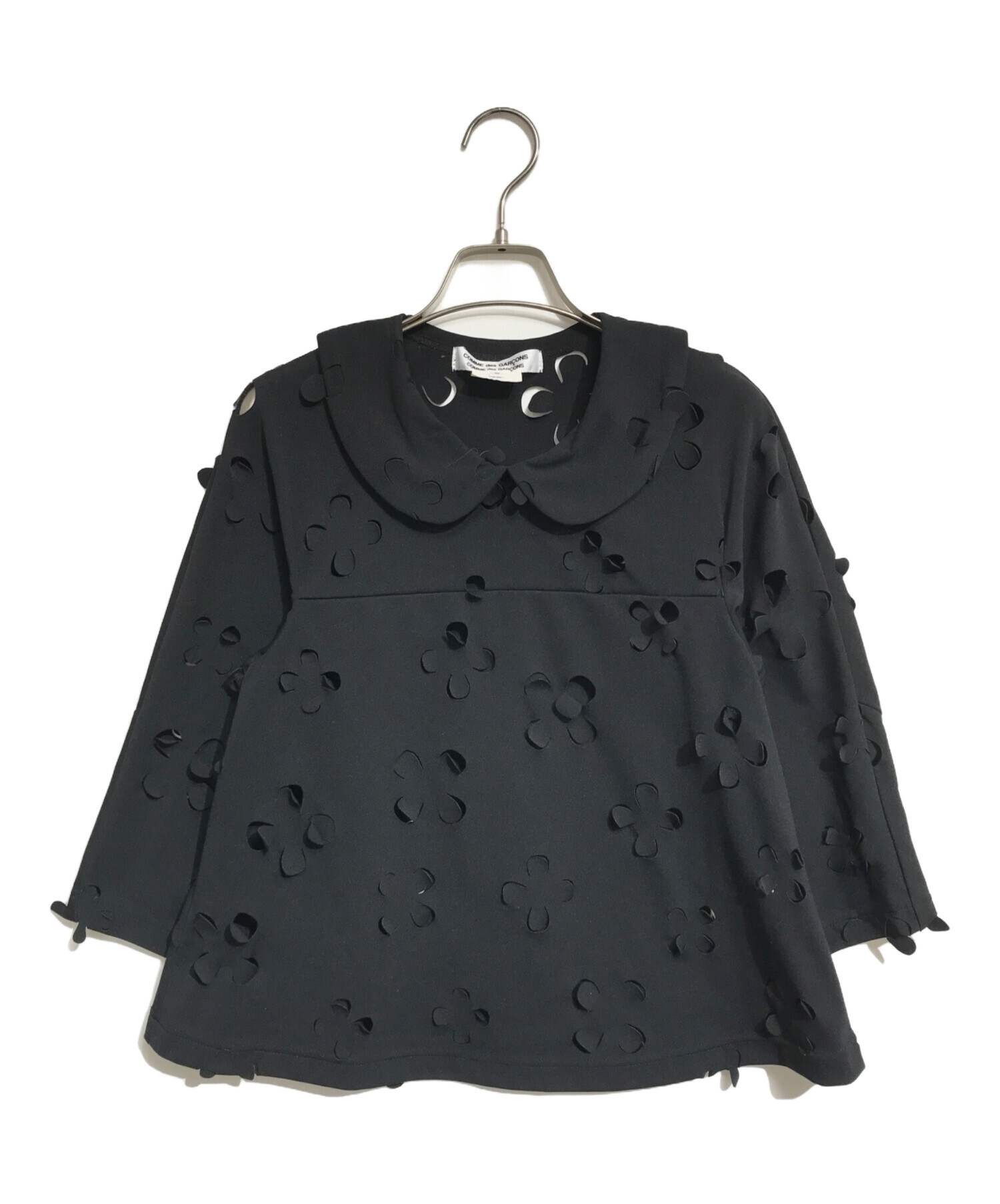 コムデギャルソンガール 丸襟 ラウンドカラー　長袖　シャツ　ブラウス　古着 中古・古着通販】COMME des GARCONS COMME des GARCONS