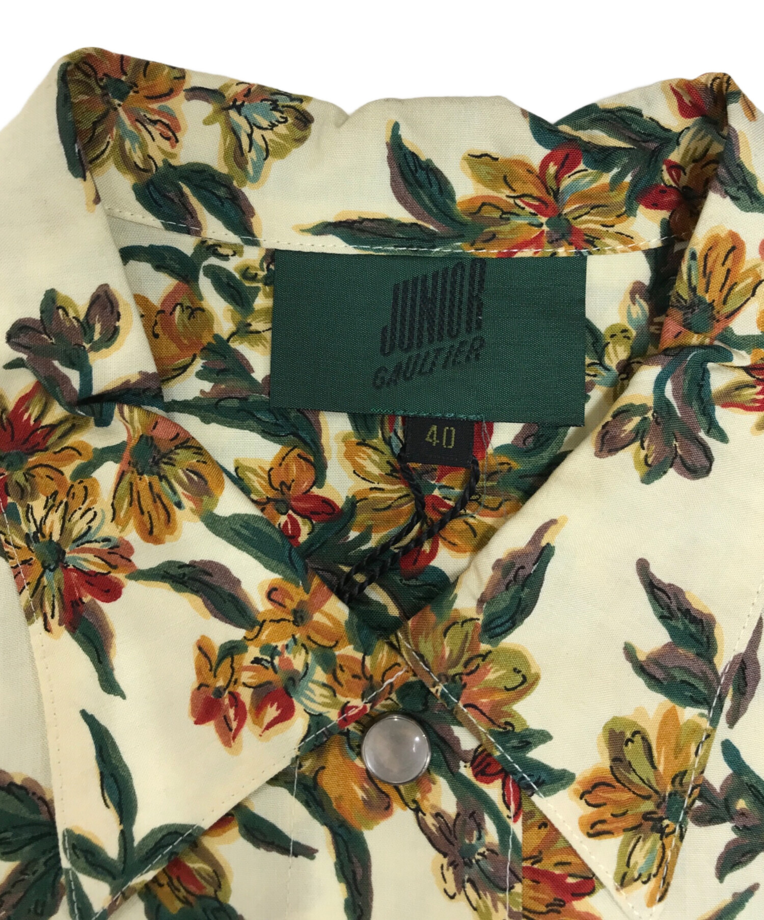 中古・古着通販】JUNIOR GAULTIER (ジュニアゴルチエ) 総柄シャツ
