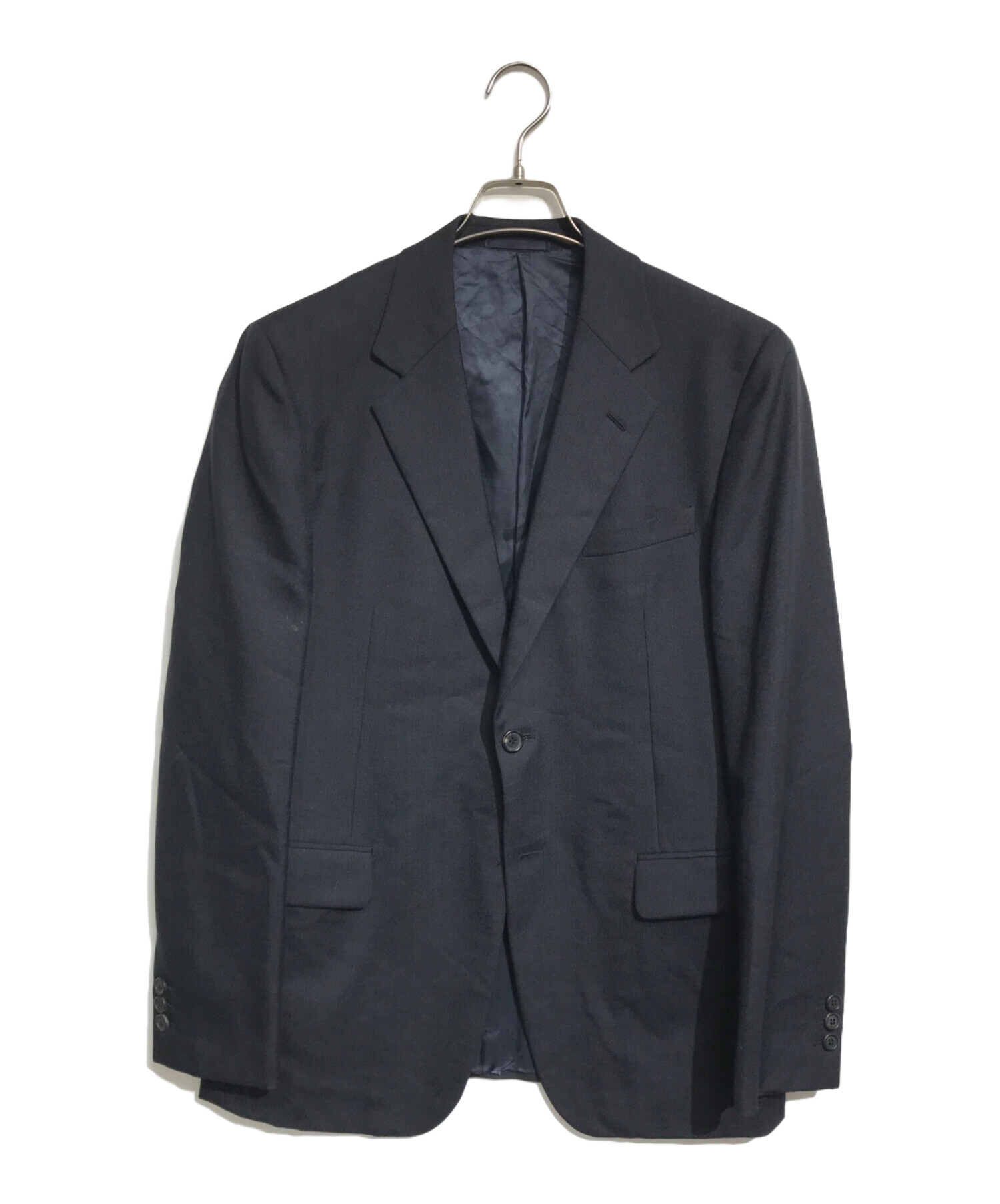 中古・古着通販】PRADA (プラダ) モヘアテーラードジャケット ブラック