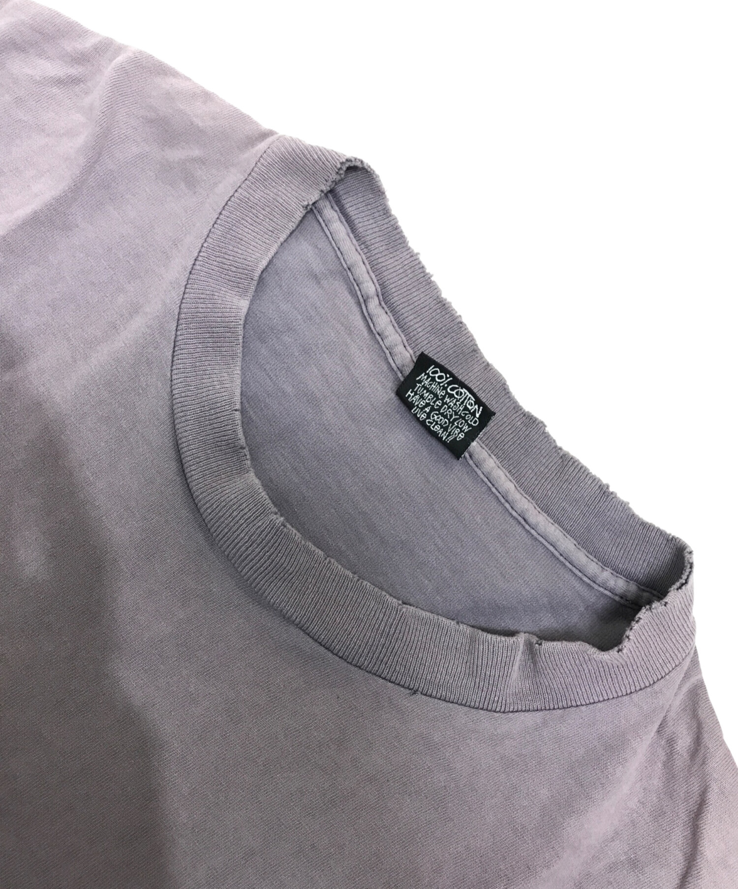 中古・古着通販】stussy (ステューシー) ロゴプリントTシャツ グレー