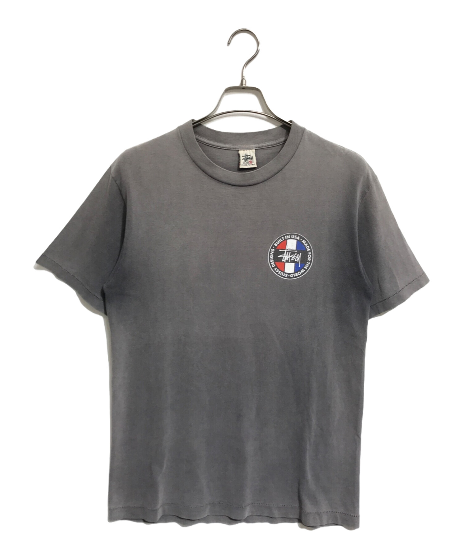 中古・古着通販】stussy (ステューシー) プリントTシャツ グレー
