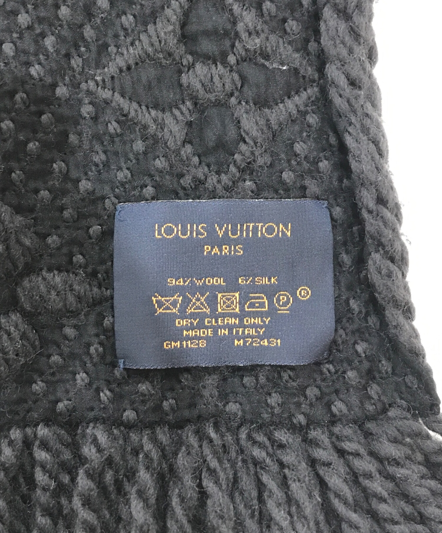 中古・古着通販】LOUIS VUITTON (ルイ ヴィトン) エシャルプ ロゴ