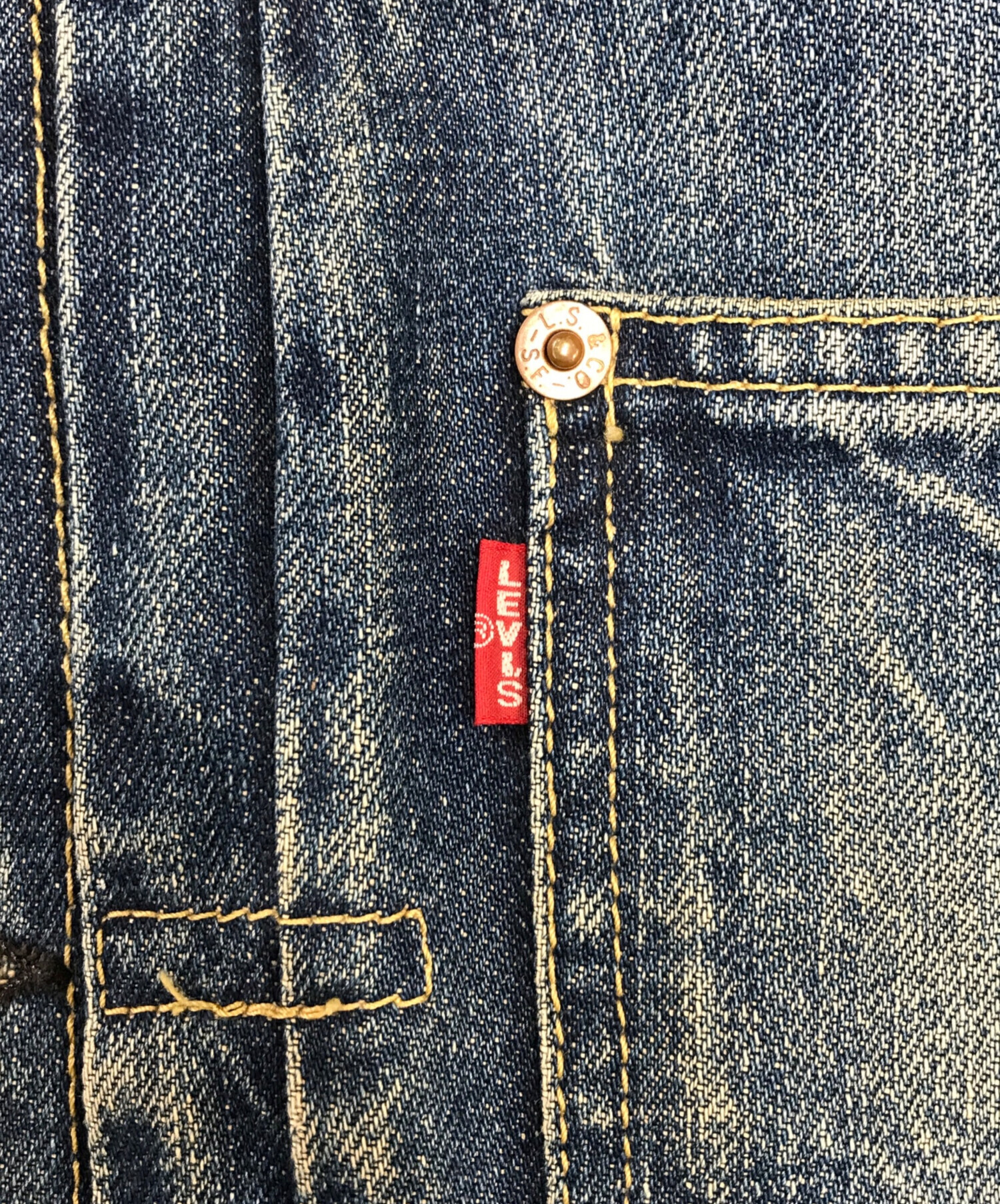 中古・古着通販】LEVI'S (リーバイス) 復刻1stデニムジャケット