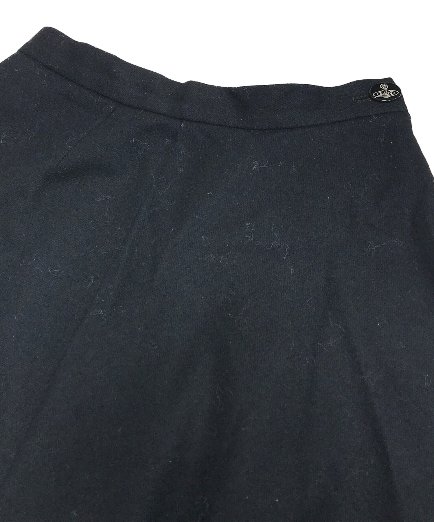 極美品 Vivienne RED LABEL アシメスカート 黒 size 2 中古・古着通販】Vivienne Westwood RED LABEL (ヴィヴィアンウエスト