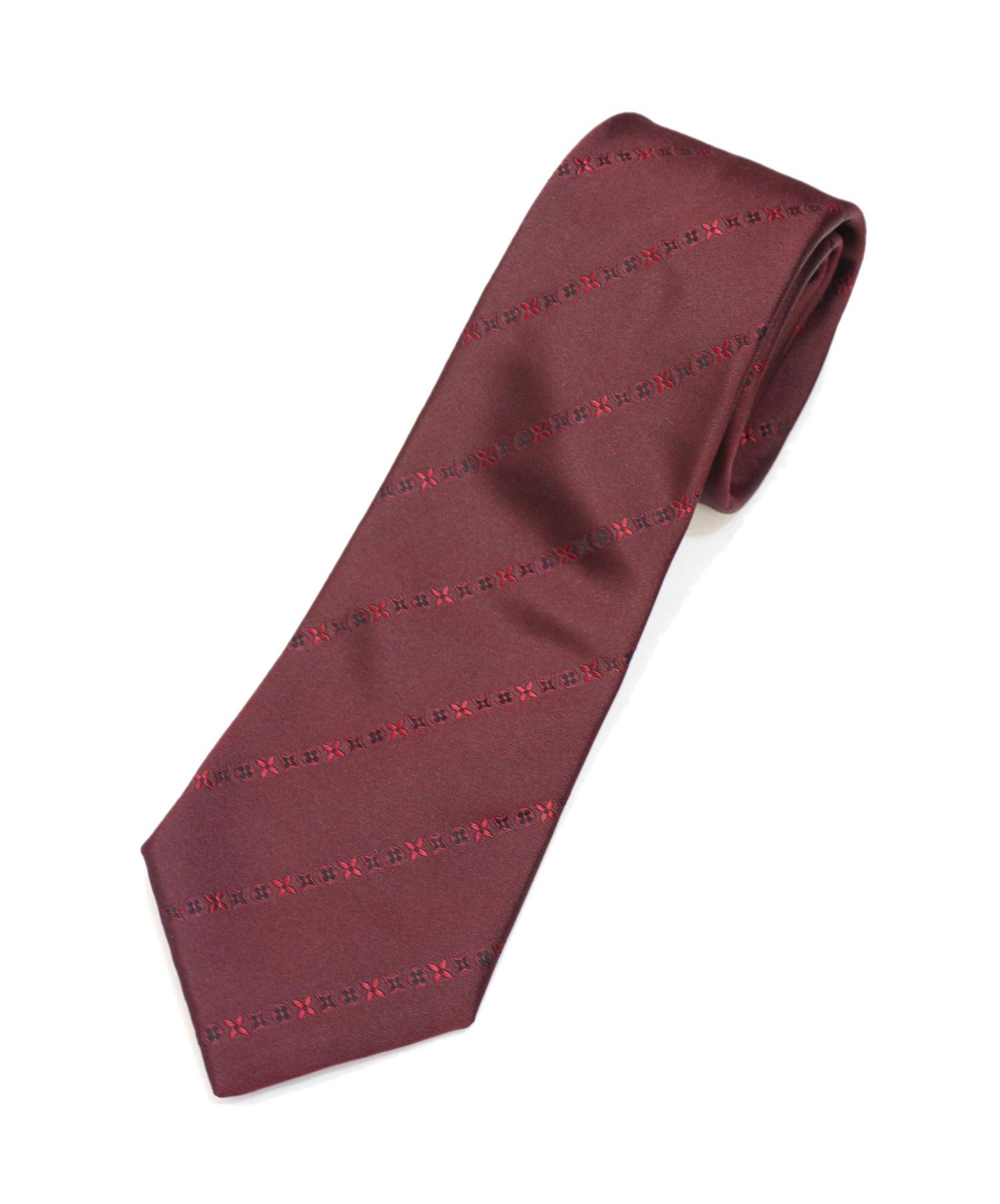 中古・古着通販】LOUIS VUITTON (ルイヴィトン) ネクタイ ボルドー 