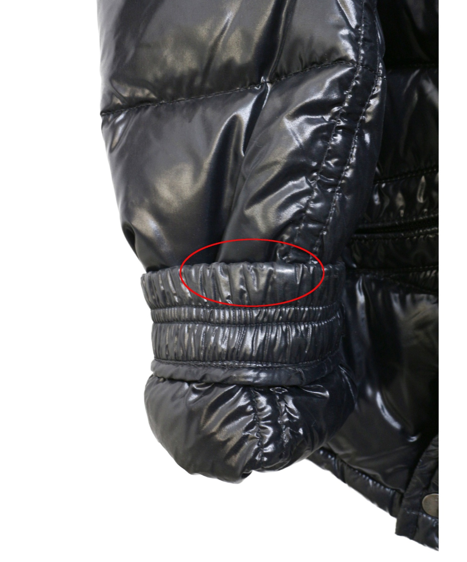 中古・古着通販】MONCLER (モンクレール) ダウンジャケット ブラック