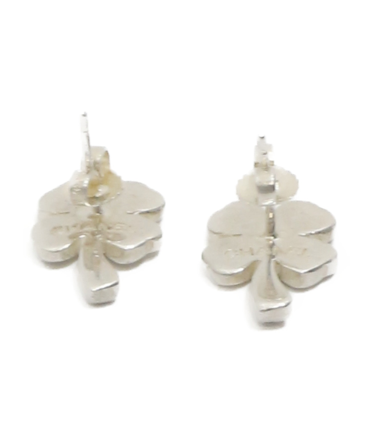 中古・古着通販】CHANEL (シャネル) ピアス シルバー SILVER925