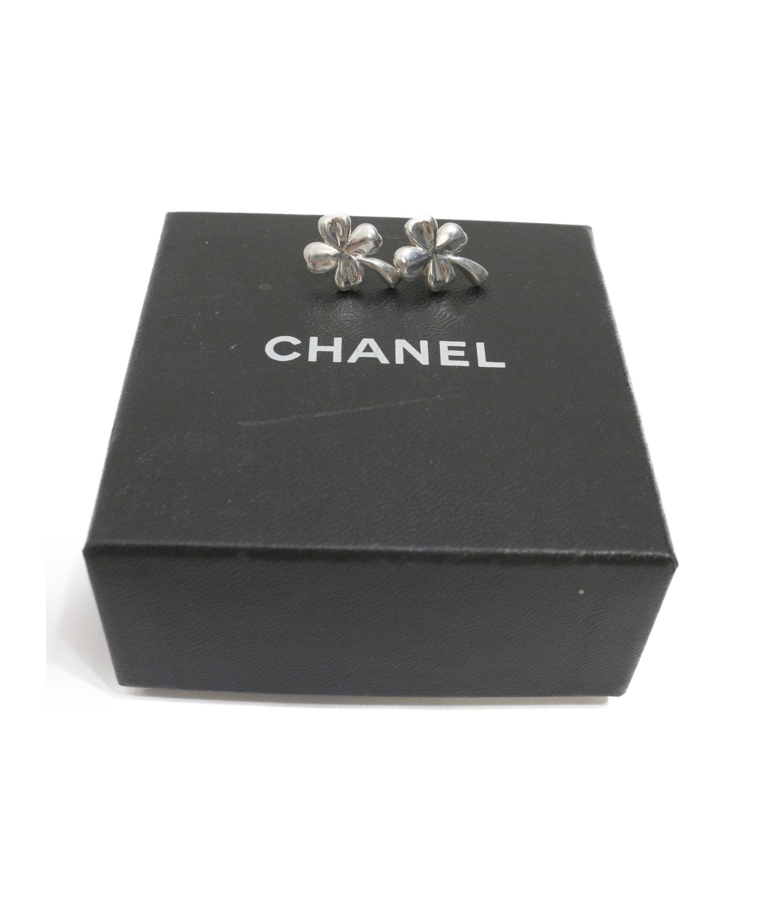 中古・古着通販】CHANEL (シャネル) ピアス シルバー SILVER925
