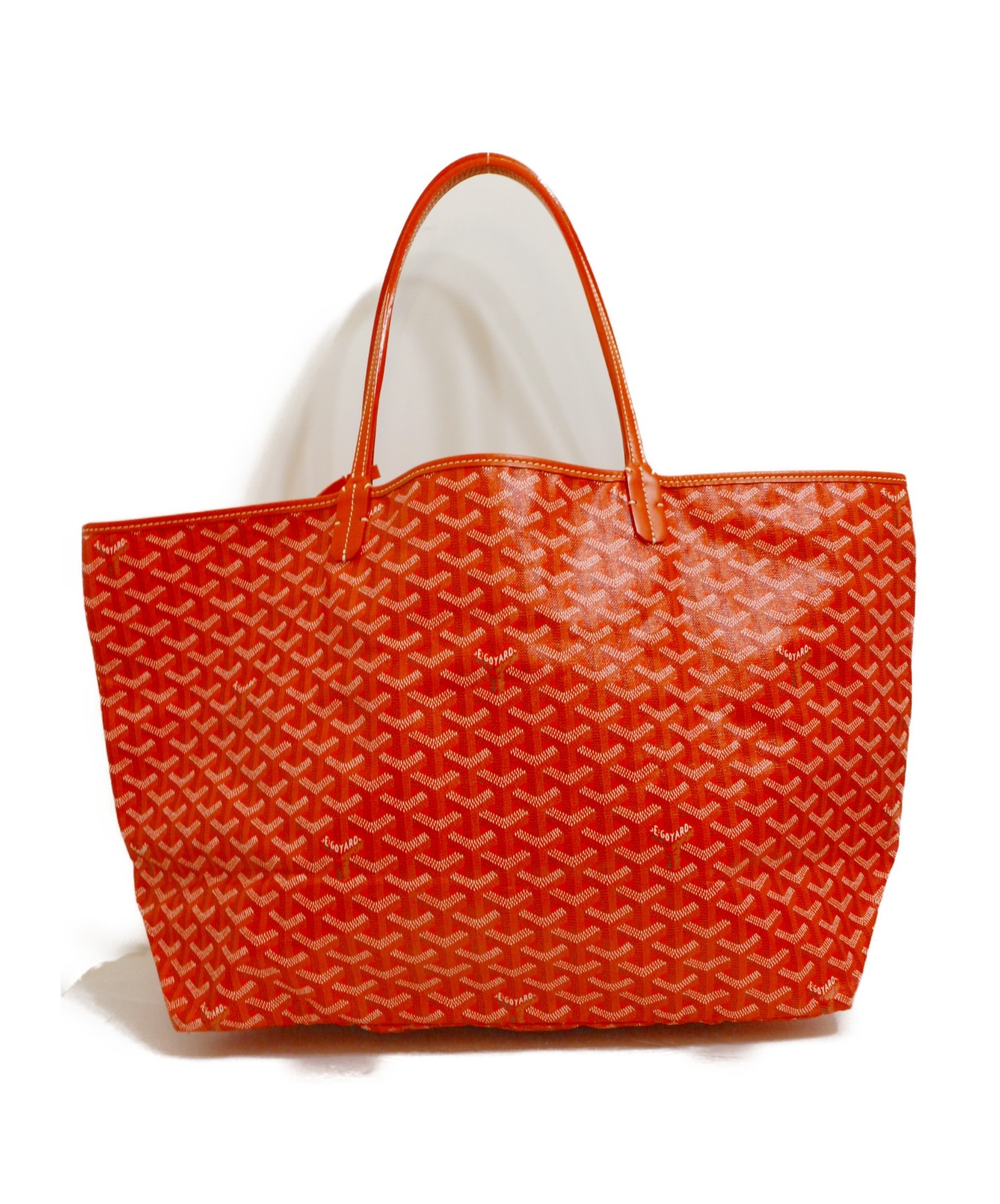 中古・古着通販】GOYARD (ゴヤール) サンルイトートバッグ オレンジ