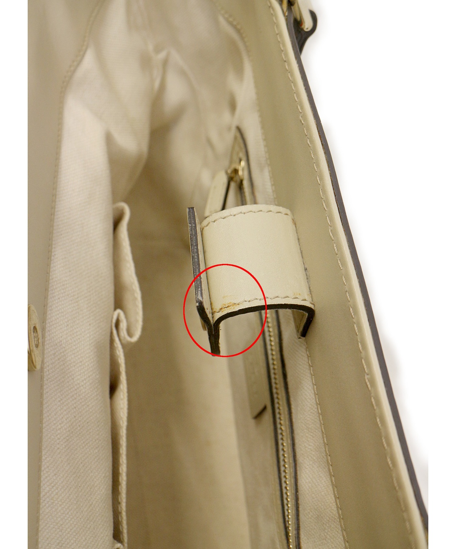 中古・古着通販】GUCCI (グッチ) トートバッグ ベージュ GGキャンバス