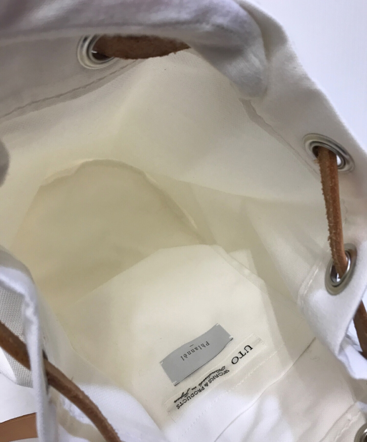 Phlannel(フランネル) UTO×Phlannel キャンバスバッグ