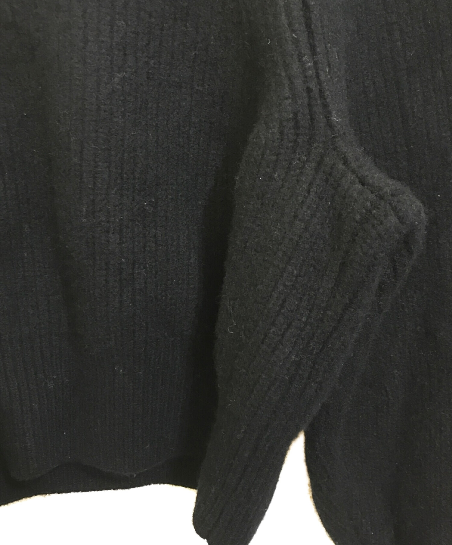 中古・古着通販】ENFOLD (エンフォルド) CROPPED WIDE ARM PULLOVER