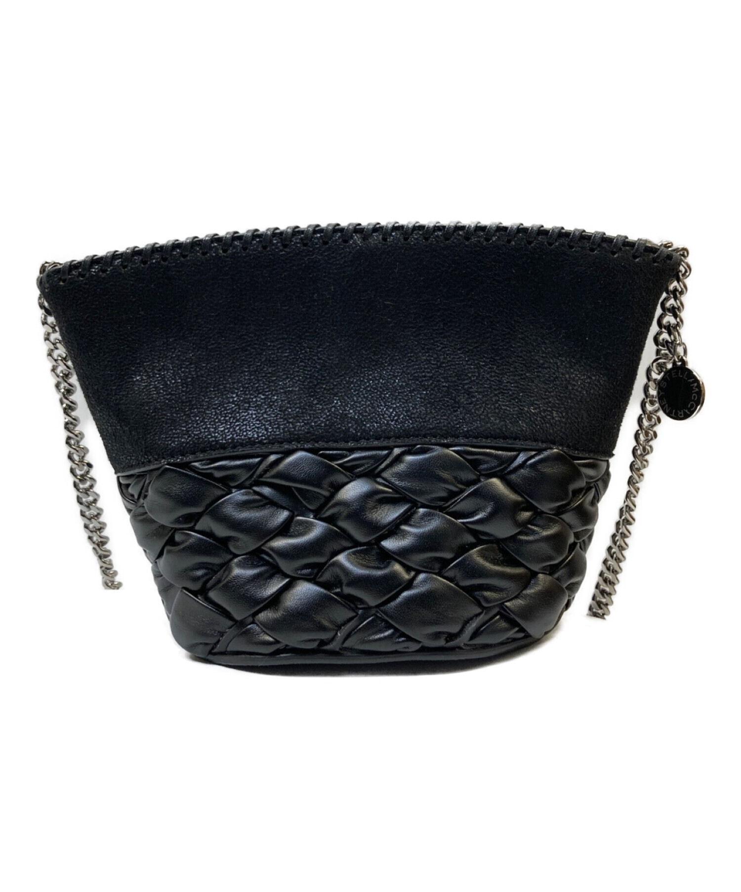 ステラマッカートニー　チェーンショルダーバックブラック Stella McCartney ステラマッカートニー ファラベラ チェーン