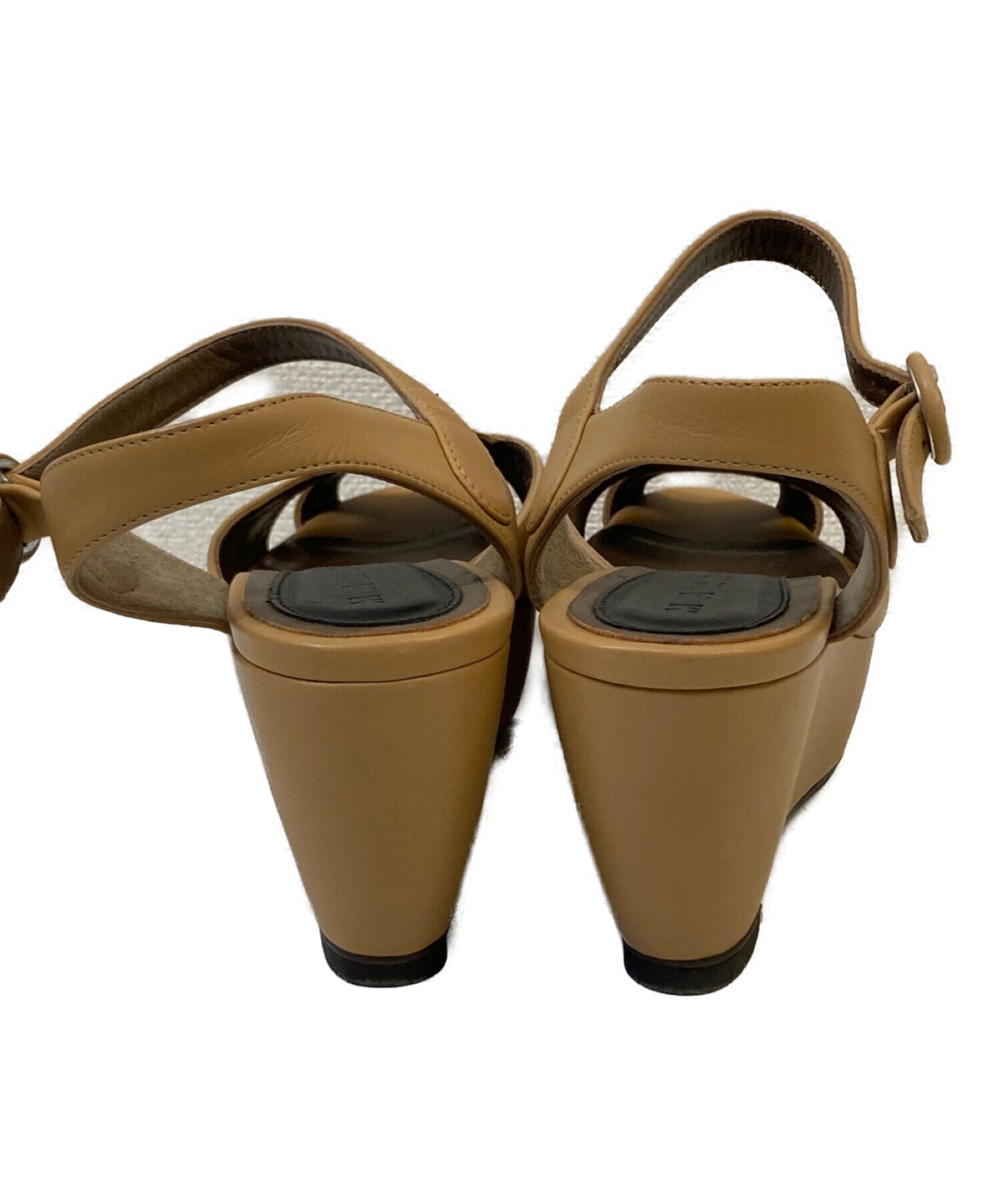 中古・古着通販】MARNI (マルニ) オープントゥーウェッジサンダル  