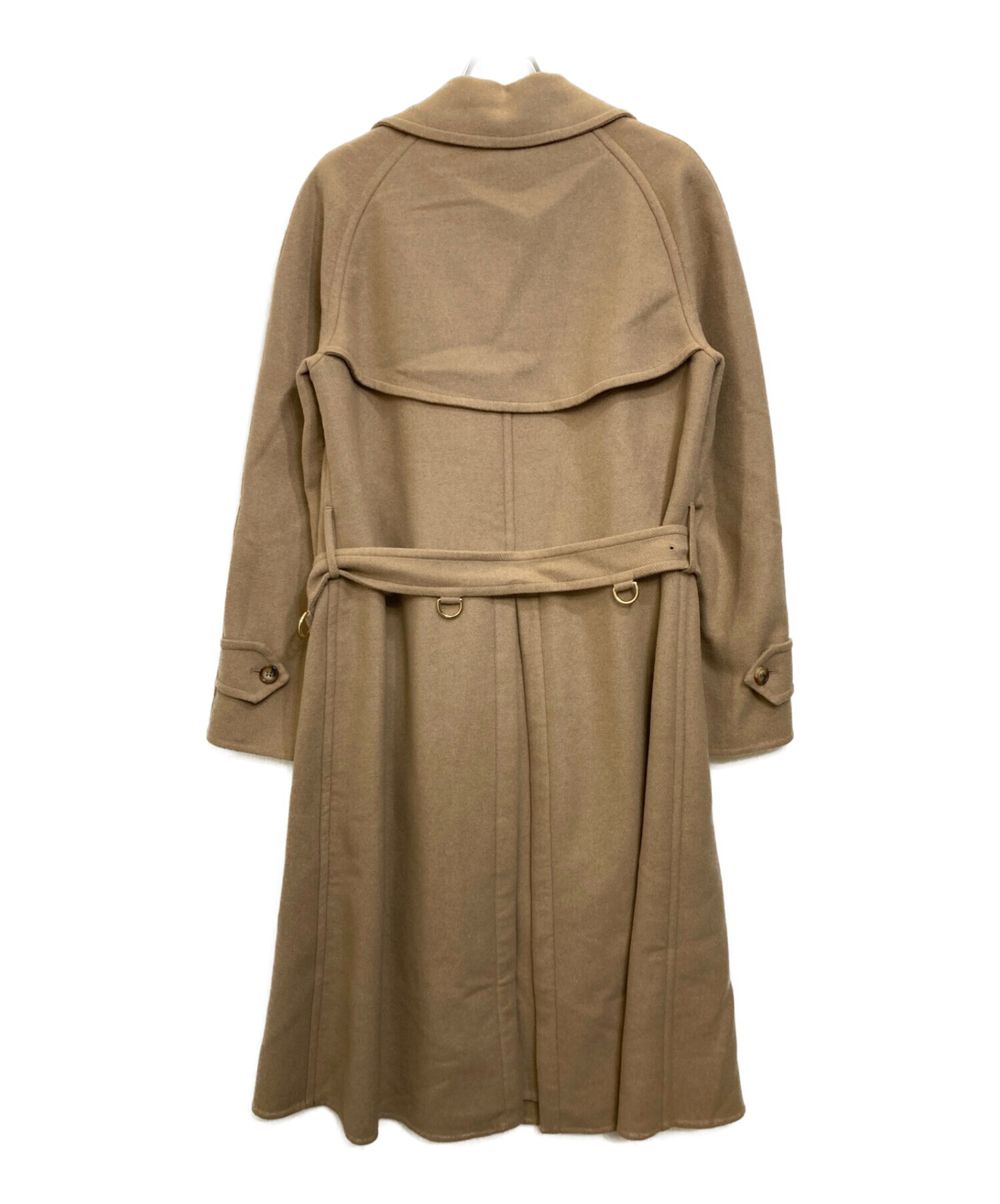 高級 Burberrys バーバリーズ ダブルトレンチコート キャメル入り