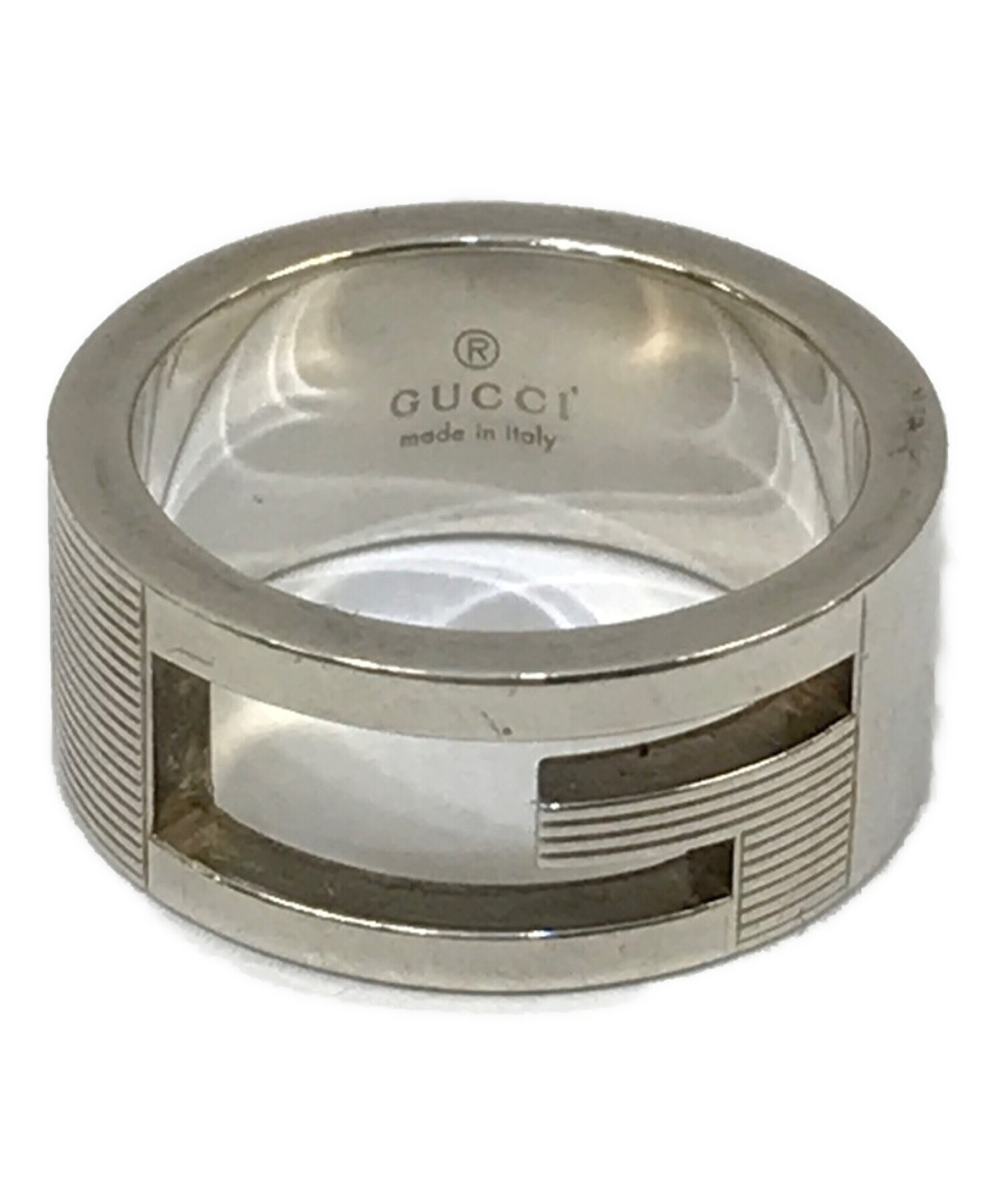 GUCCI グッチ Gリング 指輪 オールド 9号 中古・古着通販】GUCCI (グッチ) Gリング サイズ:9号｜ブランド・古着