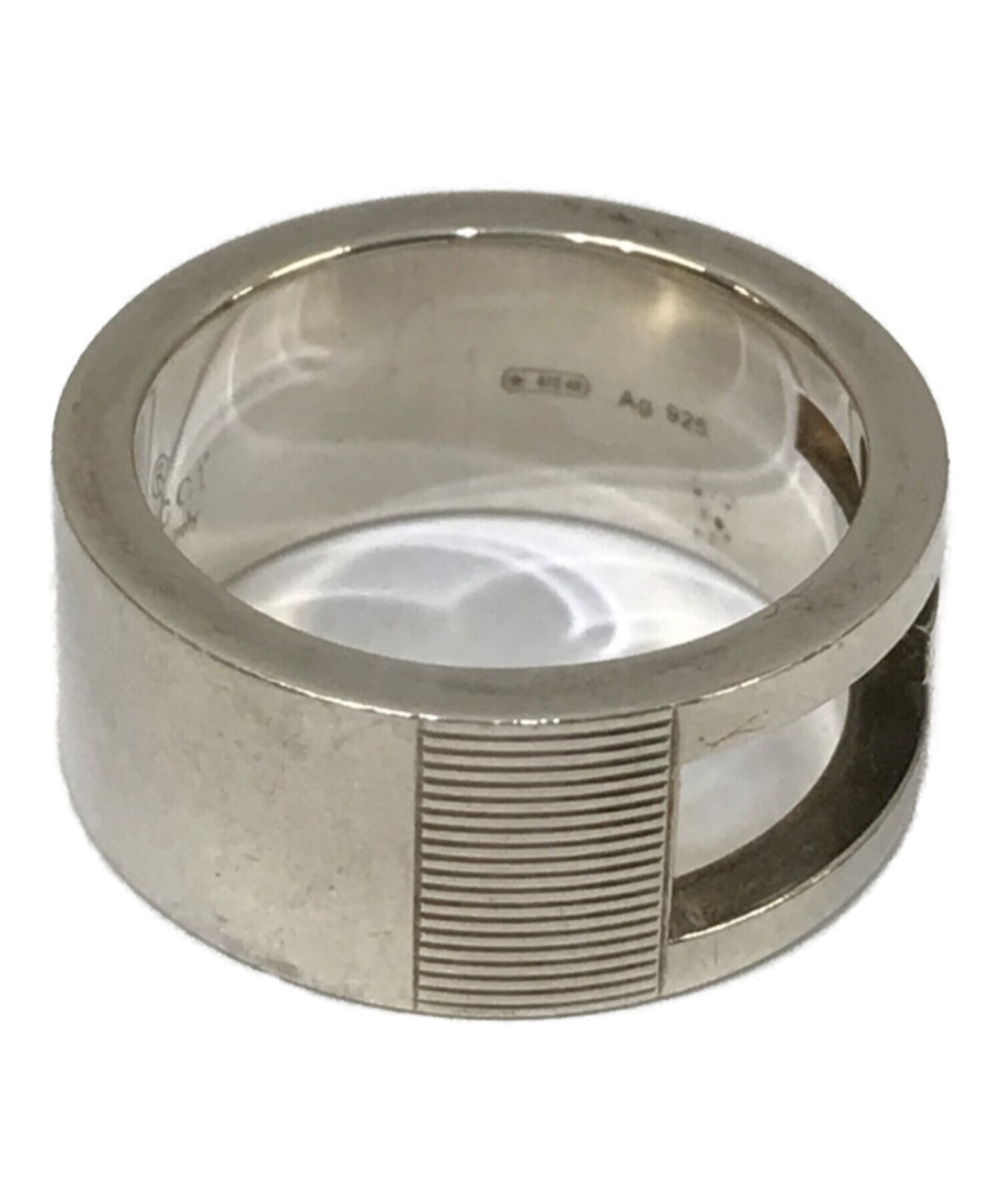 中古・古着通販】GUCCI (グッチ) Gリング サイズ:9号｜ブランド・古着