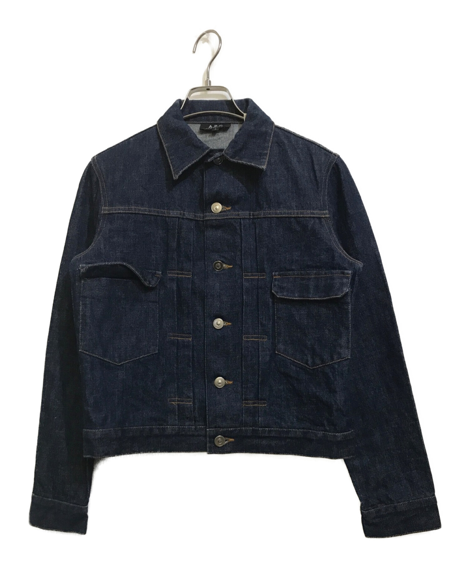 中古・古着通販】A.P.C. (アー・ペー・セー) デニムジャケット ブルー 