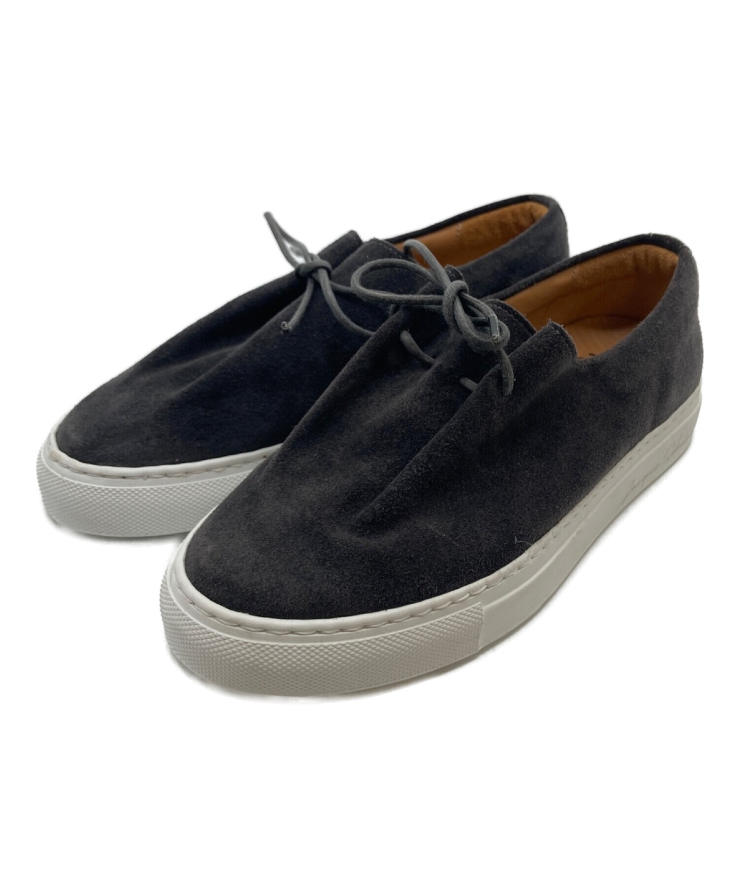 ソロヴィエール soloviere スェード42(27cm相当)ブラック ソロヴィエール soloviere スェード42(27cm相当)ブラック