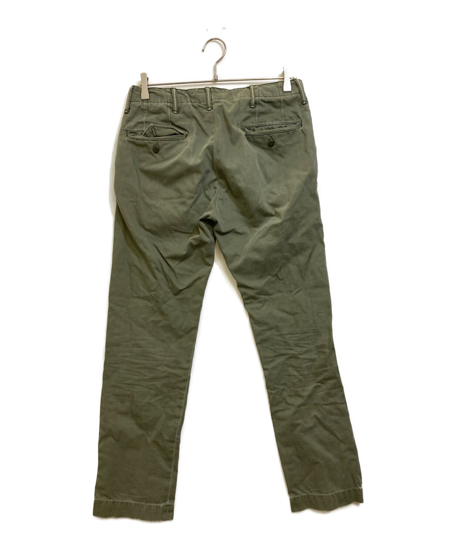 RRLワークパンツ W30 RRL カーゴパンツ W30 L30 カーキ ユーティリティ