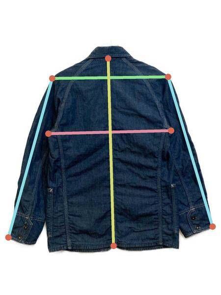 中古・古着通販】POST O'ALLS (ポストオーバーオールズ) デニム