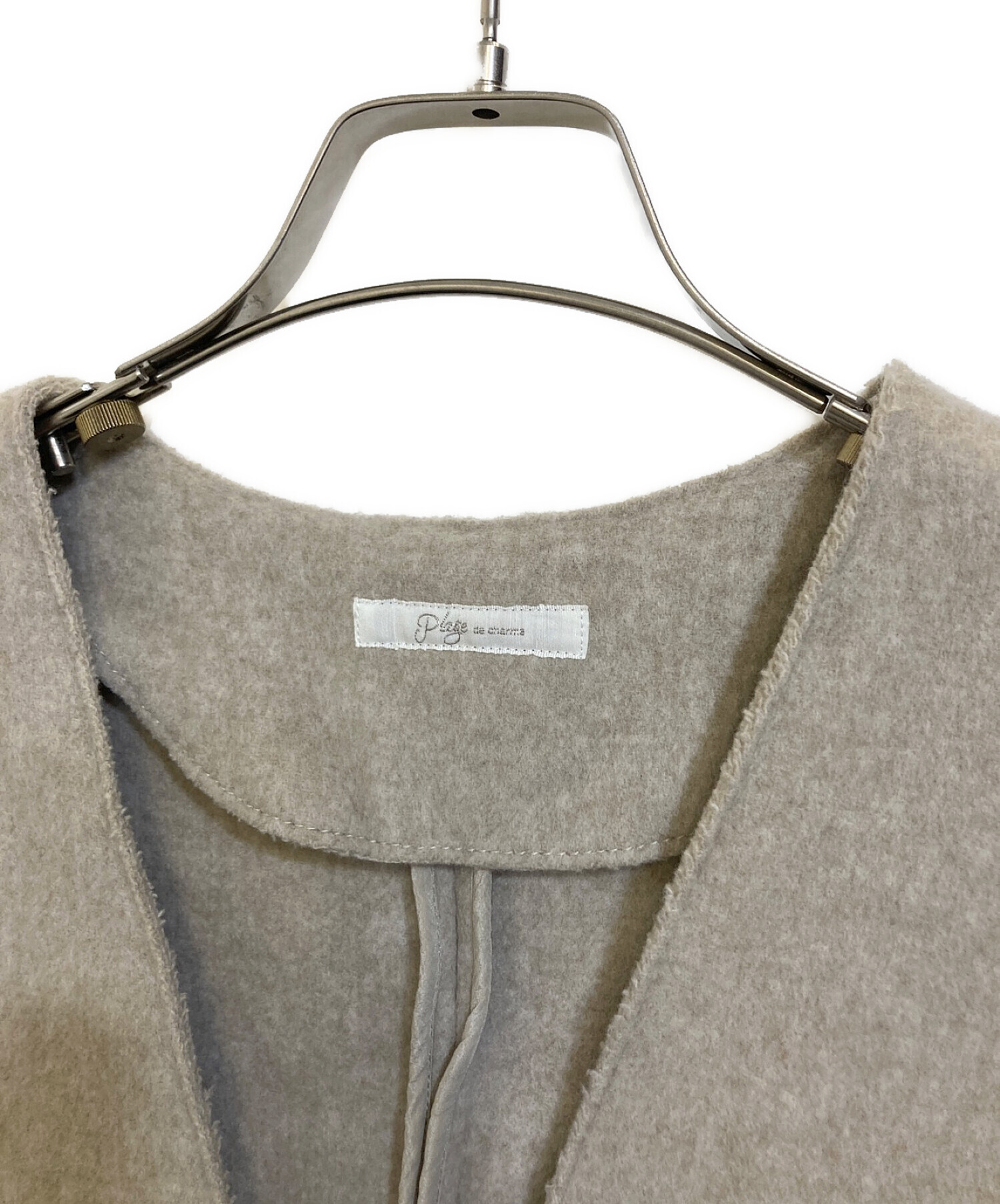 中古・古着通販】Plage (プラージュ) WO オーバーベスト ベージュ