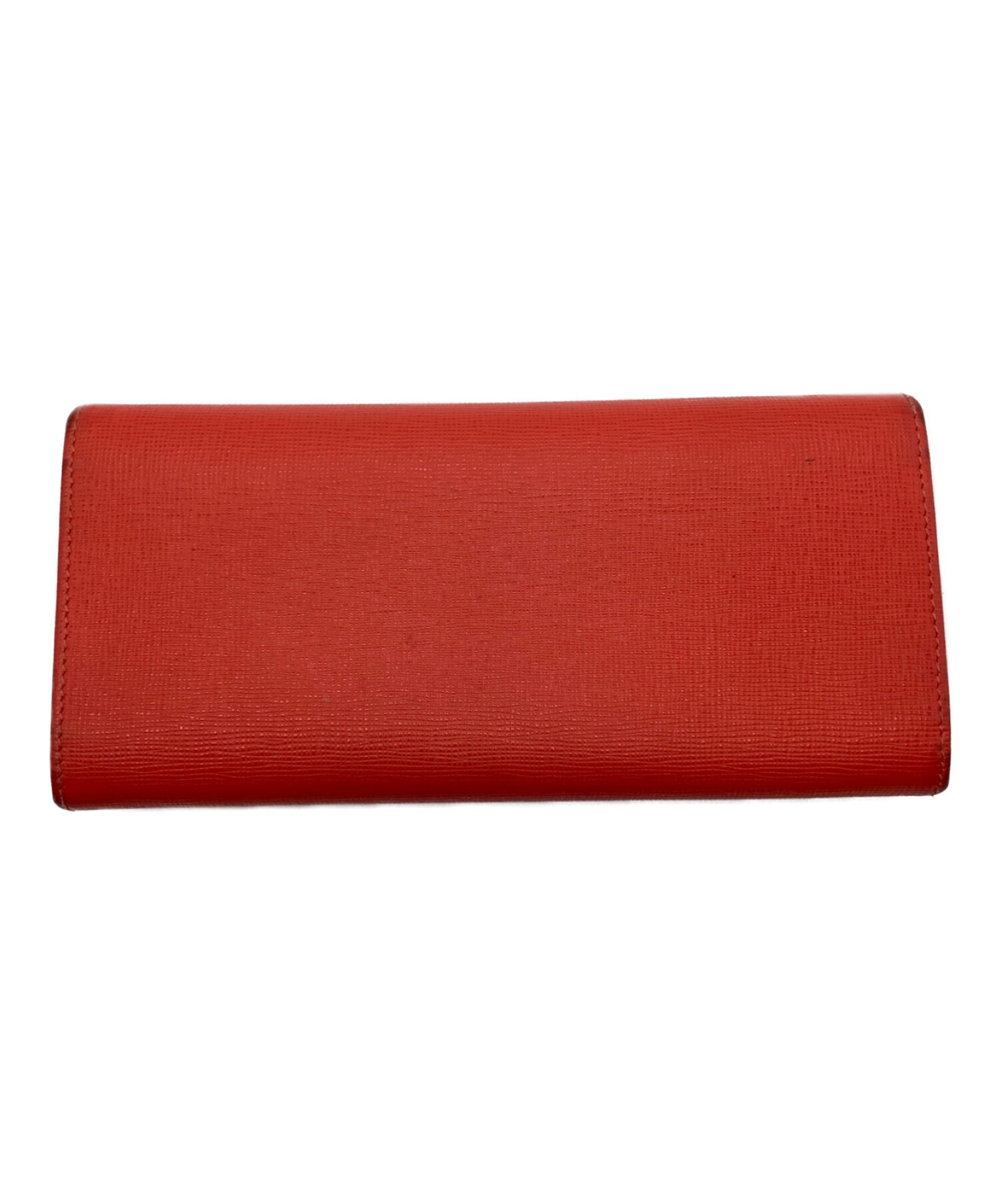 中古・古着通販】FENDI (フェンディ) 長財布 レッド｜ブランド・古着 