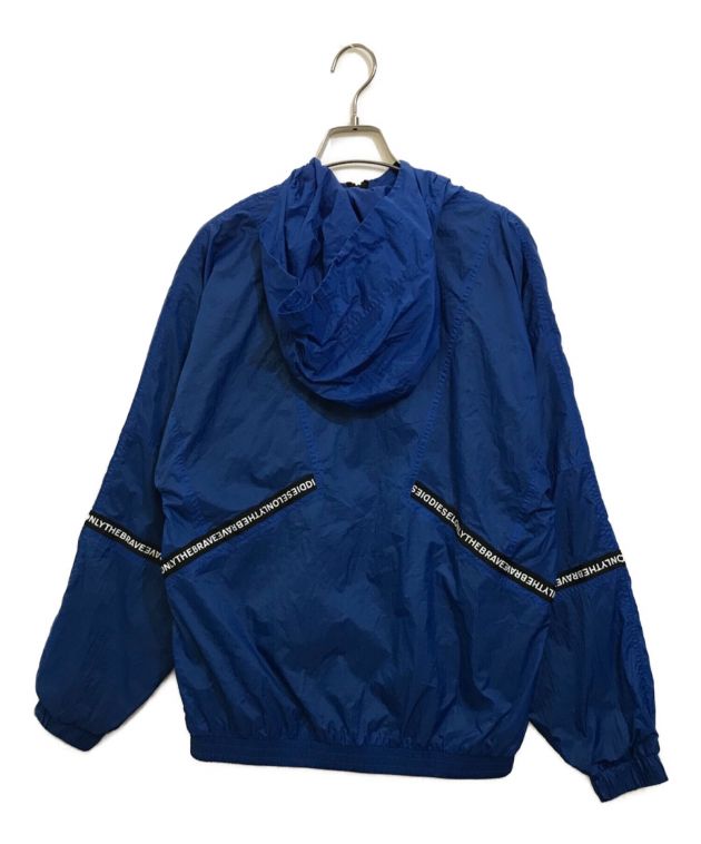 diesel ナイロンジャケット 中古・古着通販】DIESEL (ディーゼル) ナイロンジャケット ブルー