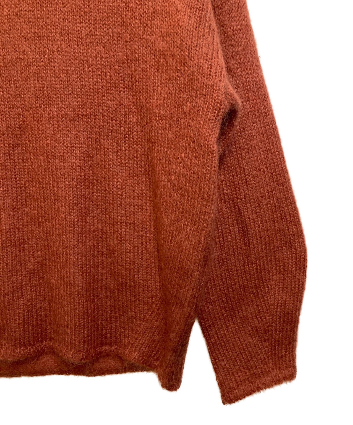 中古・古着通販】TODAYFUL (トゥデイフル) Kid Mohair Knit レッド