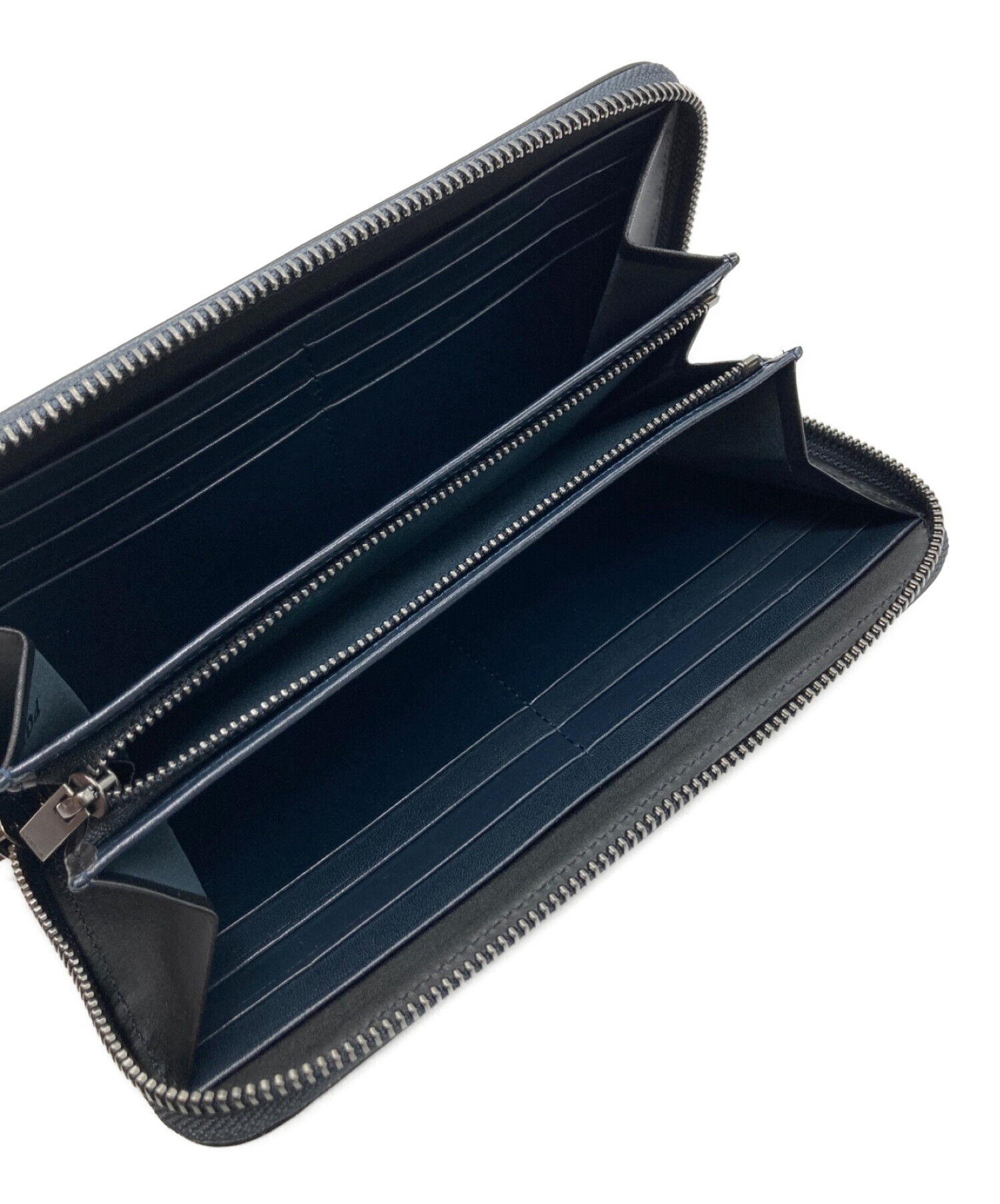 未使用ポーター ネイビージップ長財布 中古・古着通販】PORTER (ポーター) 長財布 ネイビー｜ブランド・古着