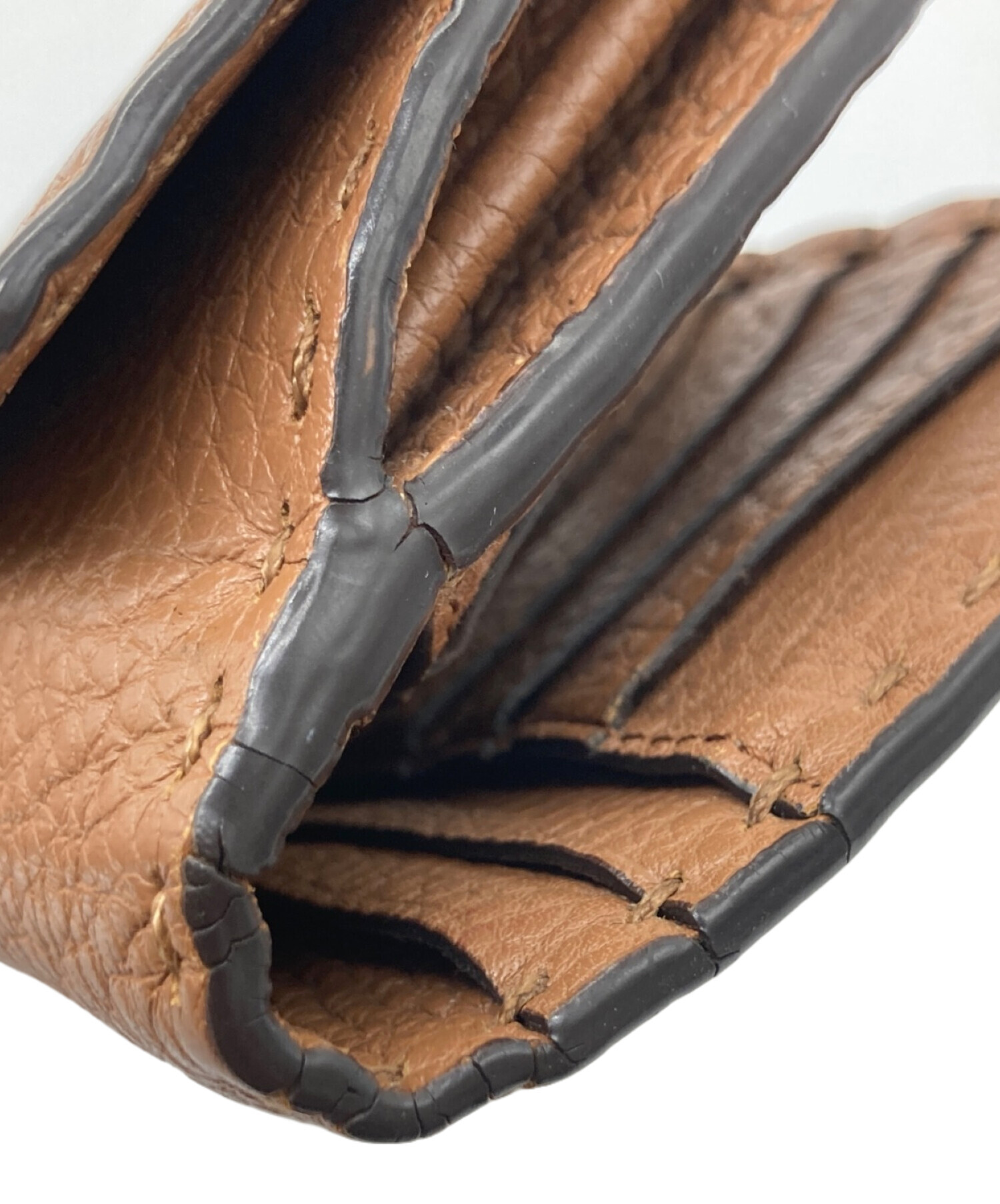 中古・古着通販】FENDI (フェンディ) 長財布 ブラウン｜ブランド・古着