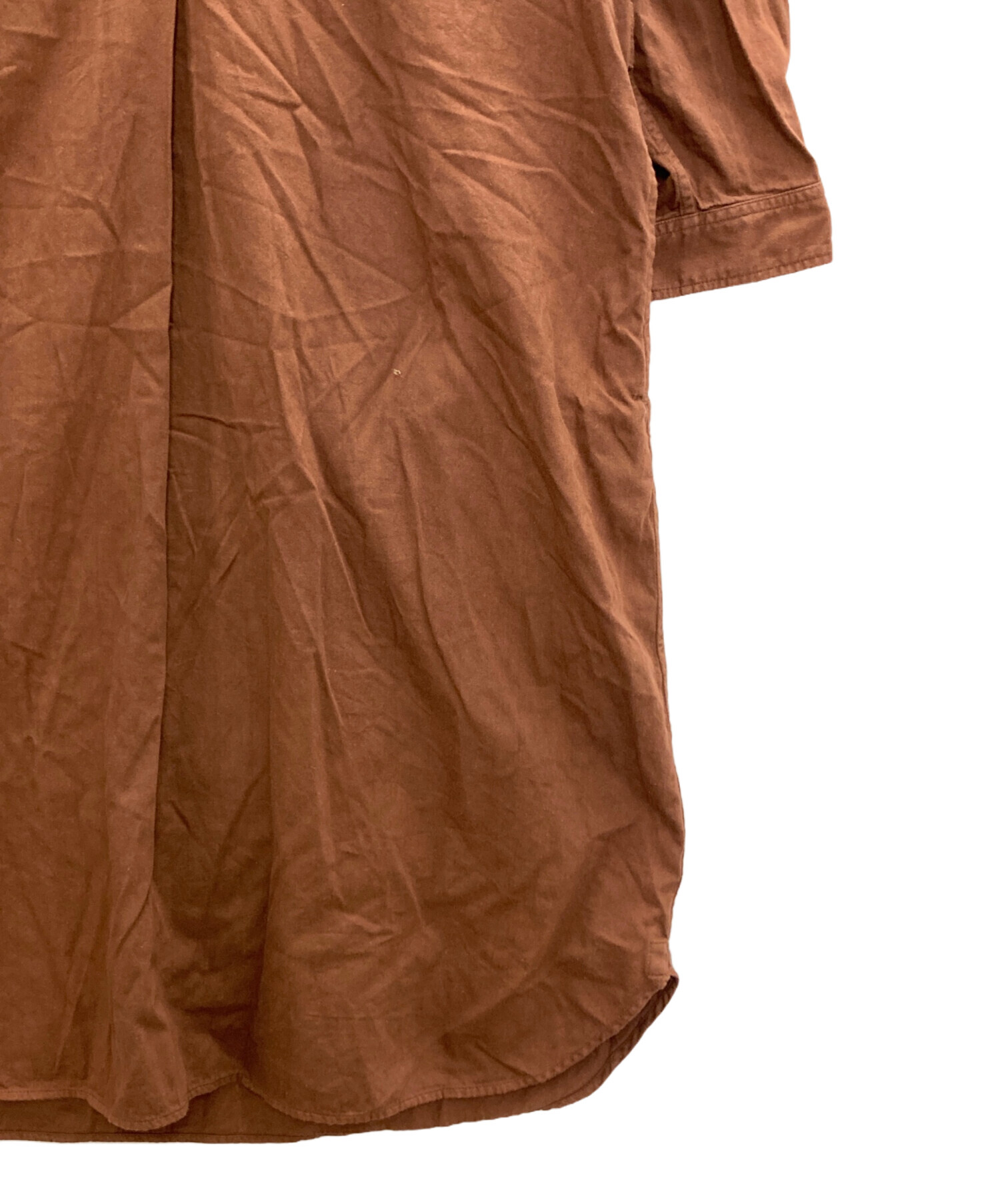 中古・古着通販】MHL (エムエイチエル) バンドカラーワンピース