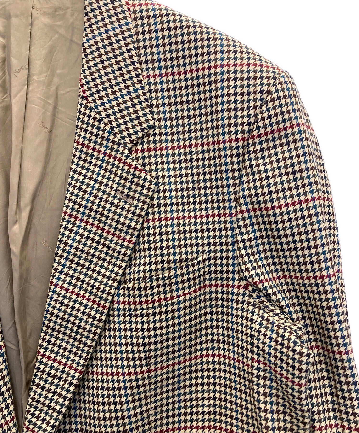 中古・古着通販】Yves Saint Laurent (イヴサンローラン) 千鳥柄