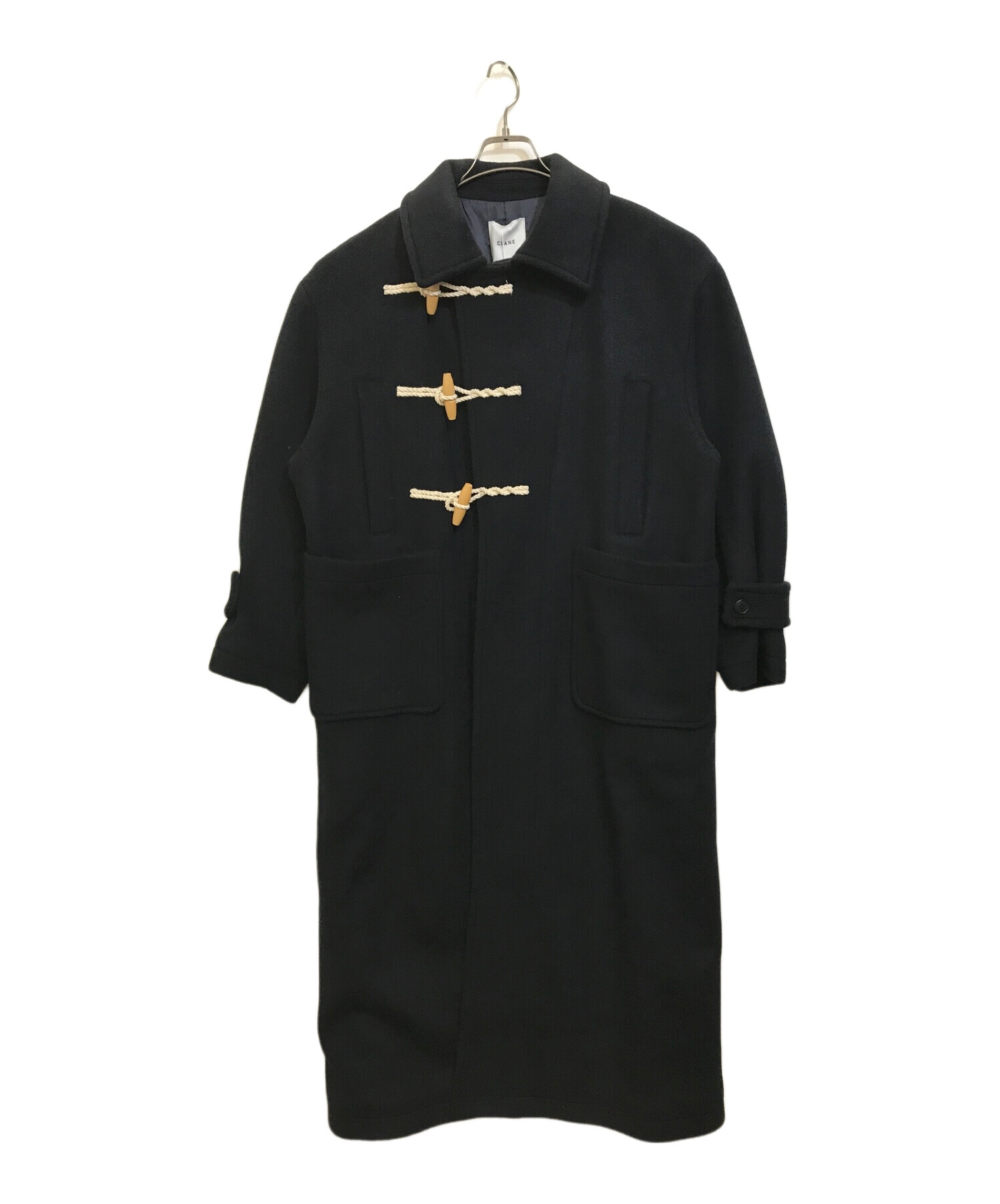 CLANE ダッフルコート ネイビー