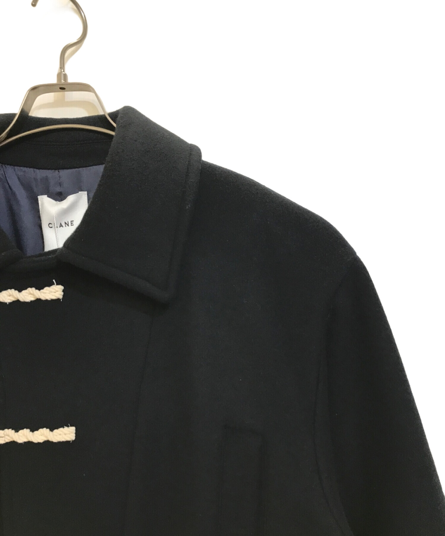 CLANE オーバーマキシダッフルコートサイズ2 ネイビー