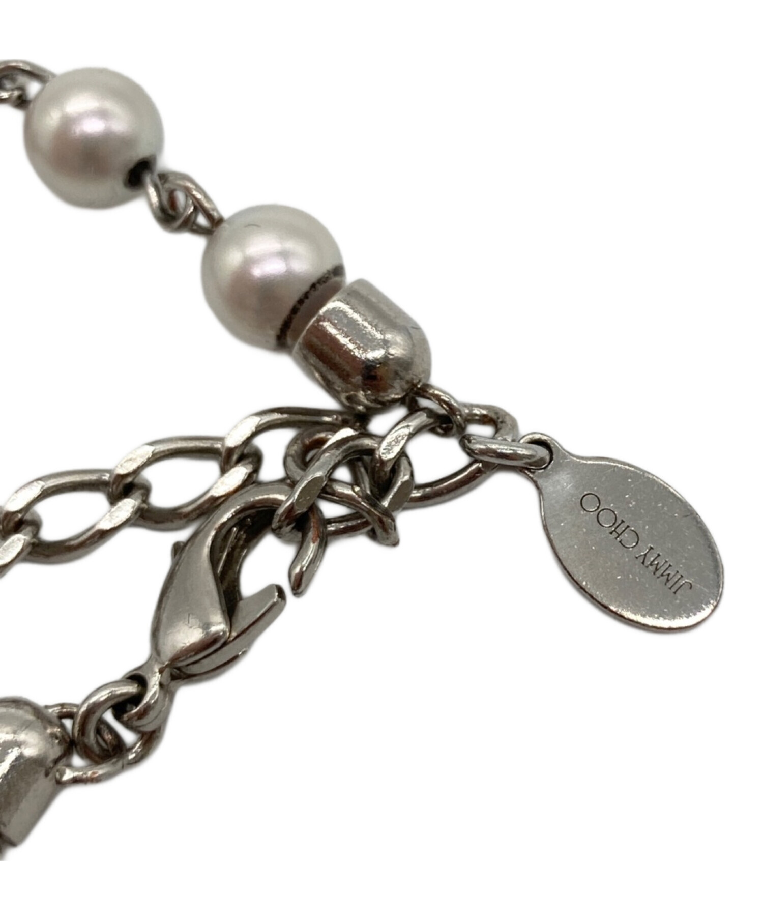 中古・古着通販】JIMMY CHOO (ジミーチュウ) パールディティール