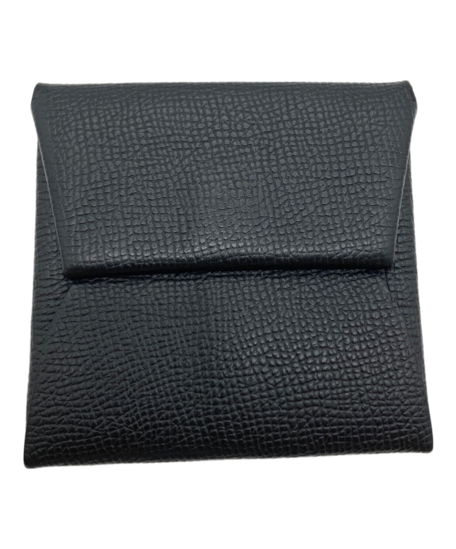 中古・古着通販】HERMES (エルメス) バスティア コインケース ブラック 
