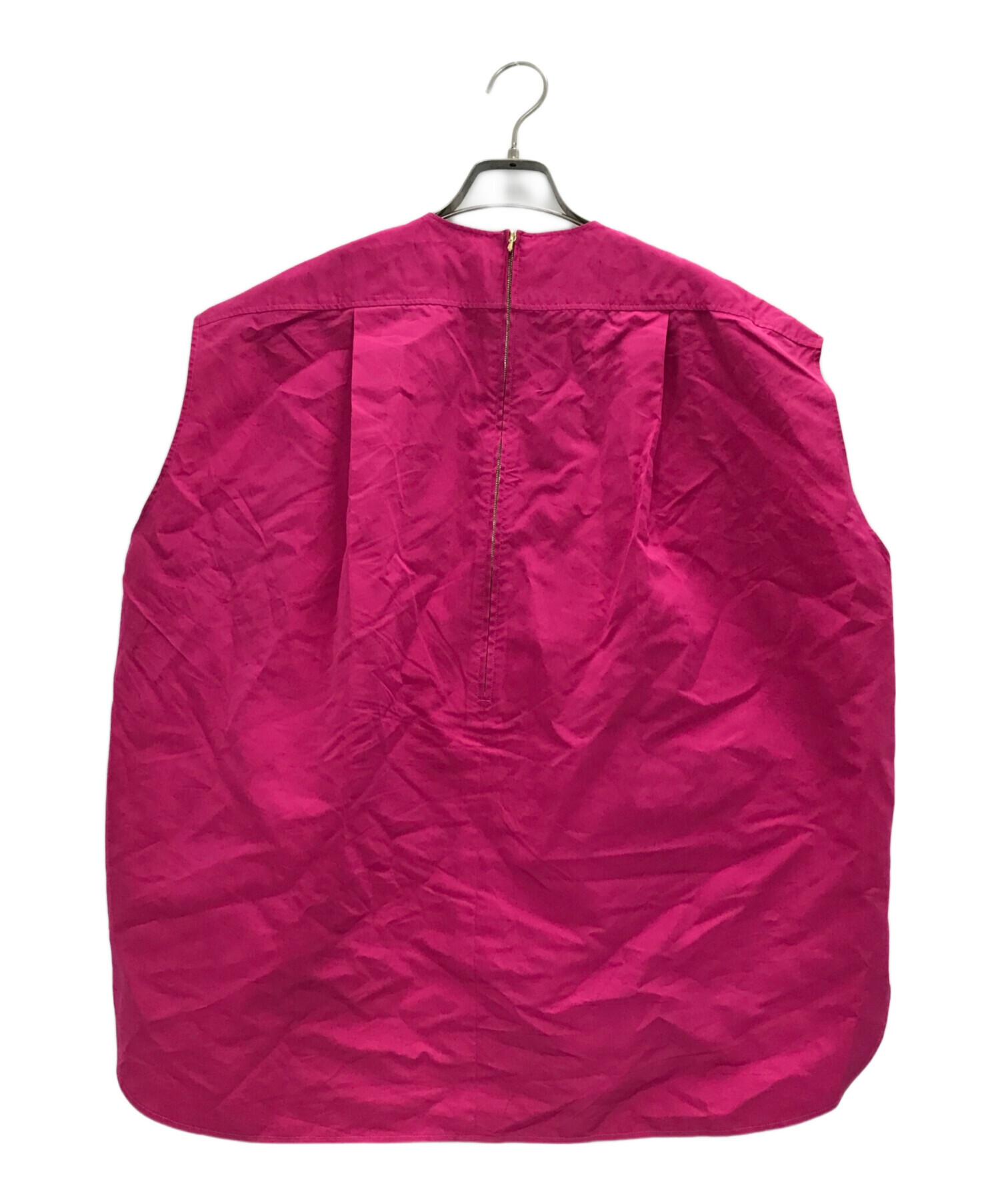 中古・古着通販】BLAMINK (ブラミンク) コットンシルクノースリーブ 