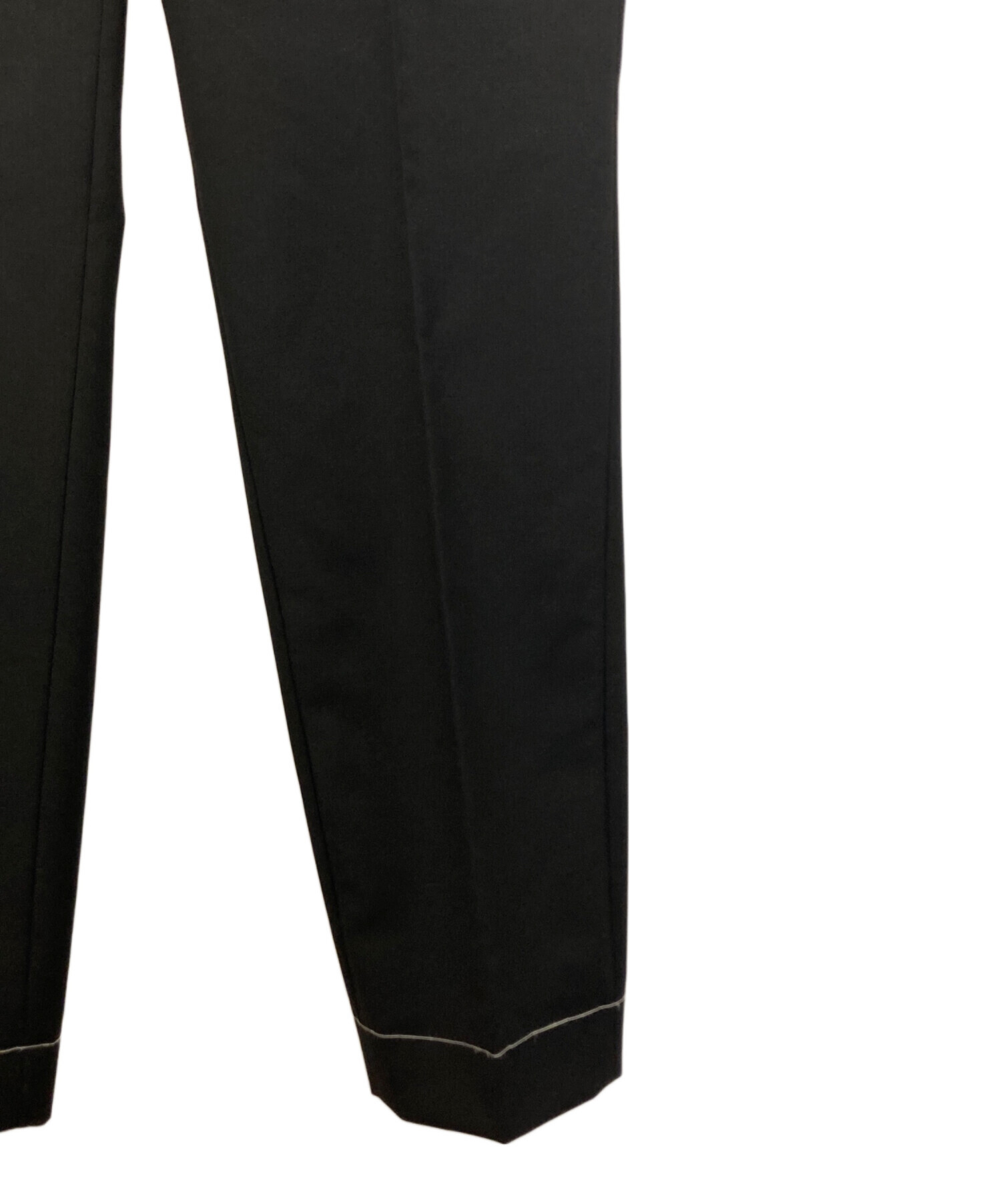 Maison Margiela / 八の字センタープレスパンツ/44/ウール/NVY/S50KA0559// 中古・古着通販】Maison Margiela (メゾンマルジェラ) 八の字ジップ