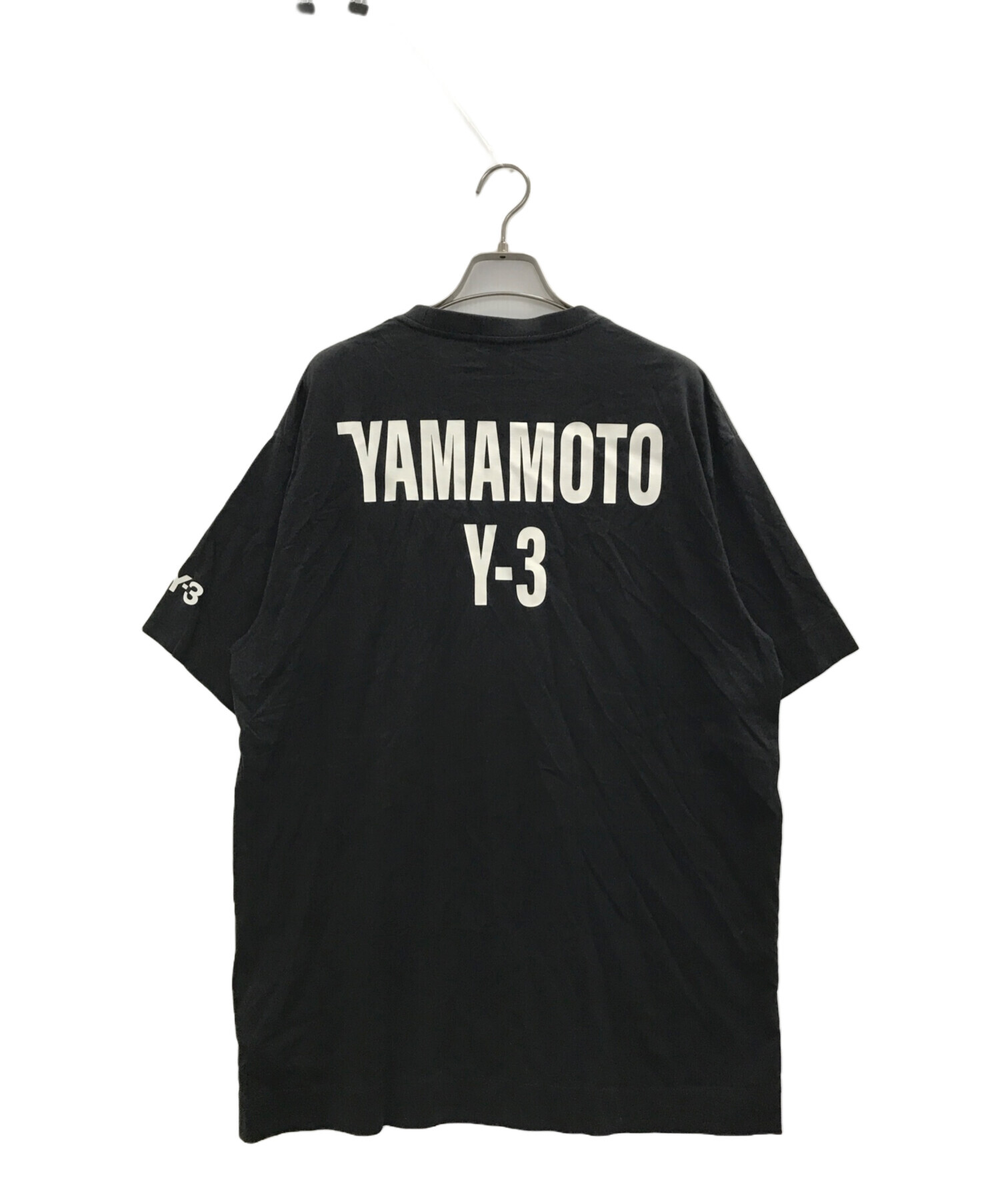 中古・古着通販】Y-3 (ワイスリー) バックプリント半袖カットソー 