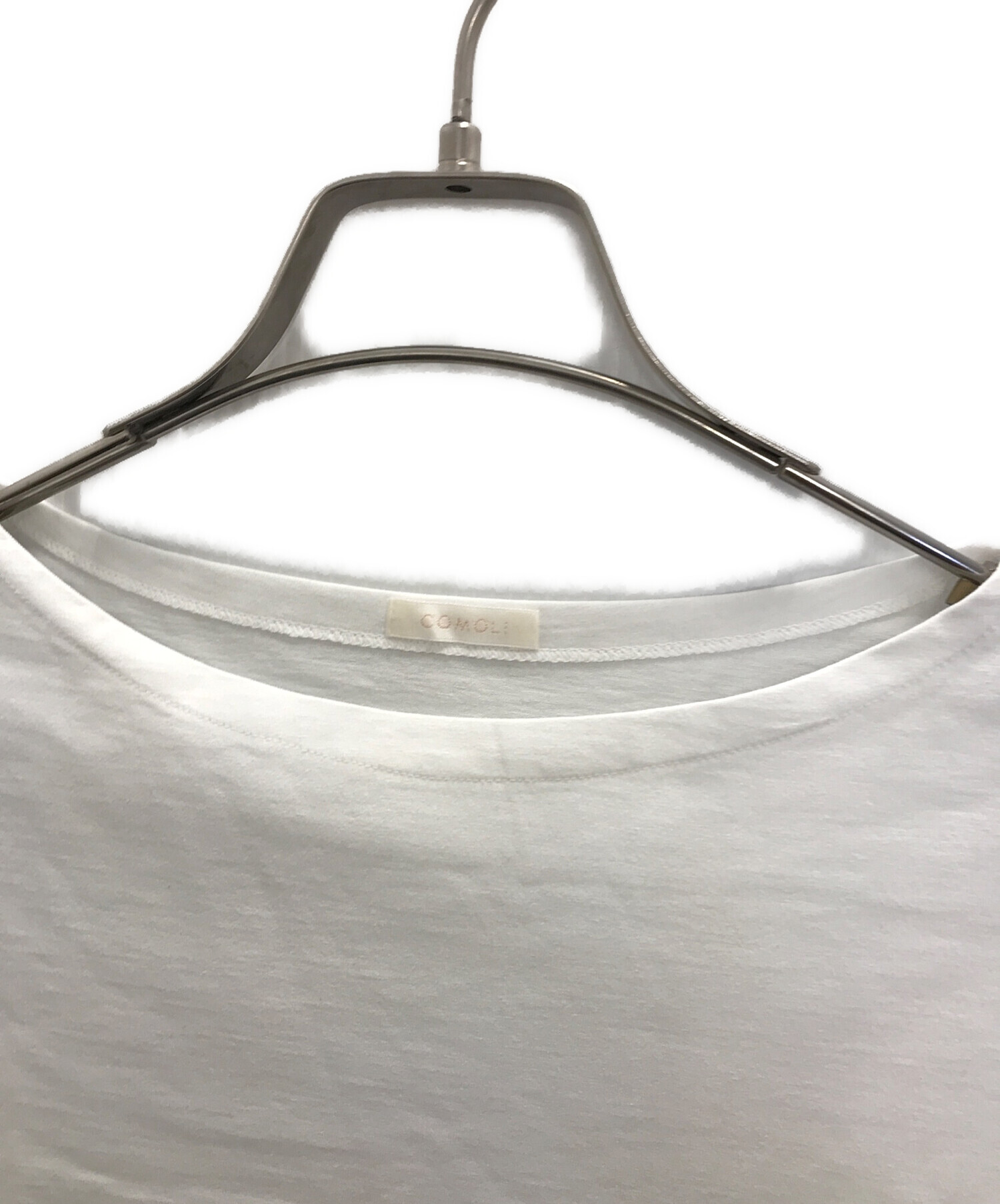 中古・古着通販】COMOLI (コモリ) ボートネックポケットTシャツ 