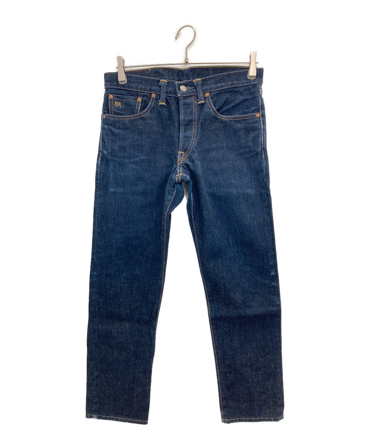 中古・古着通販】RRL (ダブルアールエル) ストレートデニムパンツ 