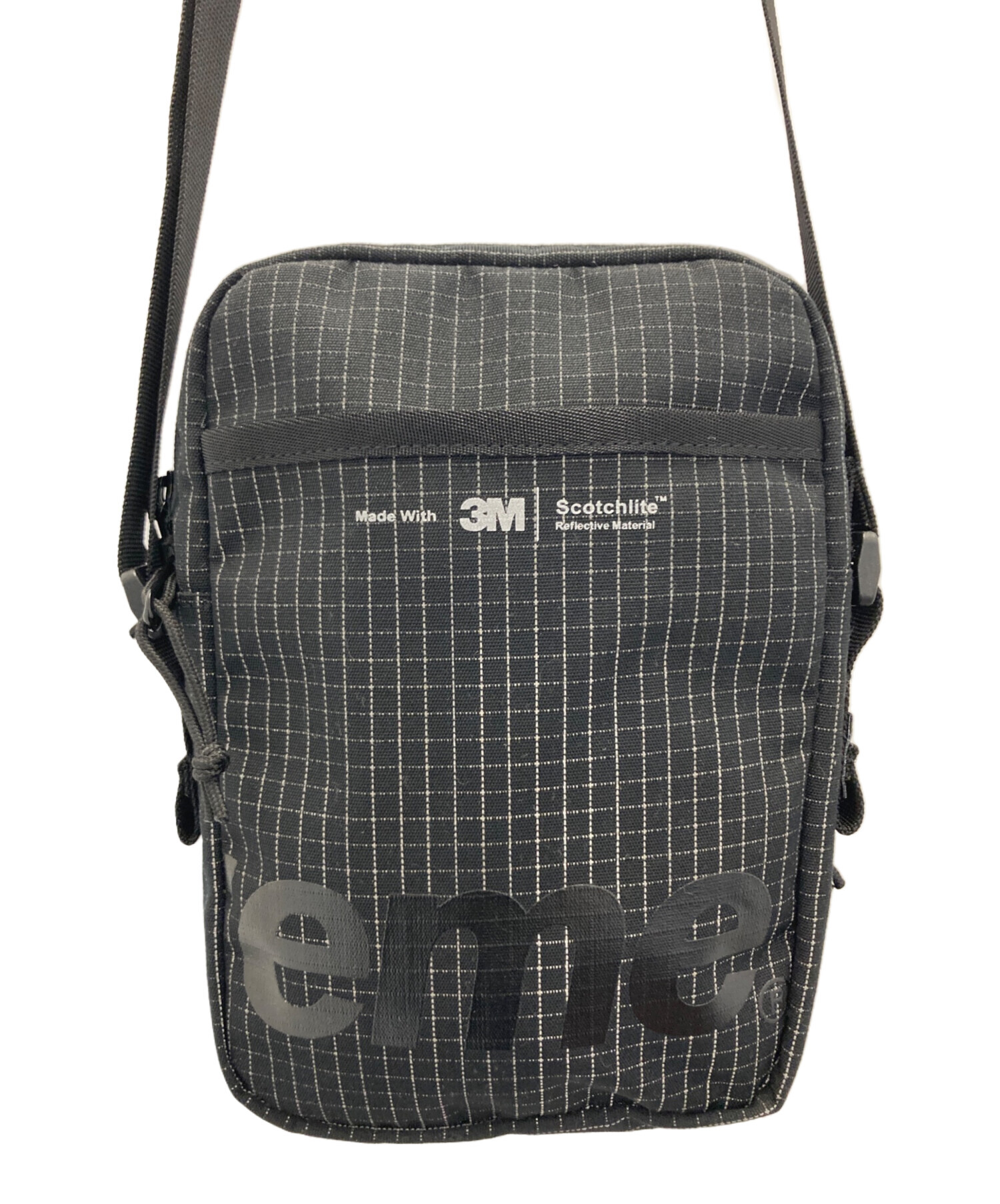 Supreme ショルダーバッグ ブラック 3M Scotchlite Supreme ショルダーバッグ ブラック 3M Scotchlite Supreme ブラック