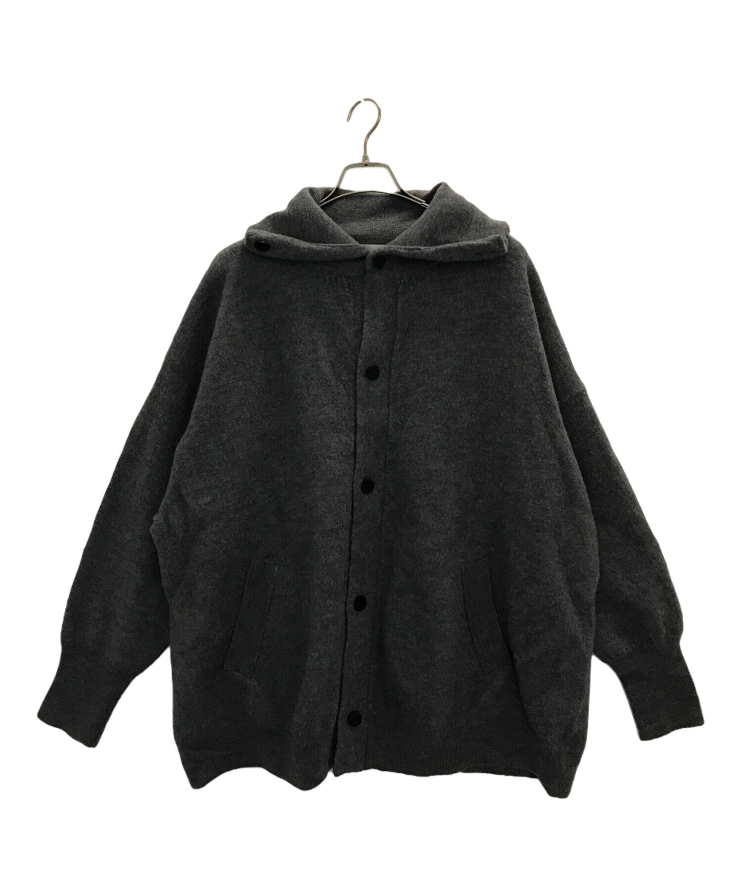 中古・古着通販】RIM.ARK (リムアーク) Turtleneck wide knit グレー 