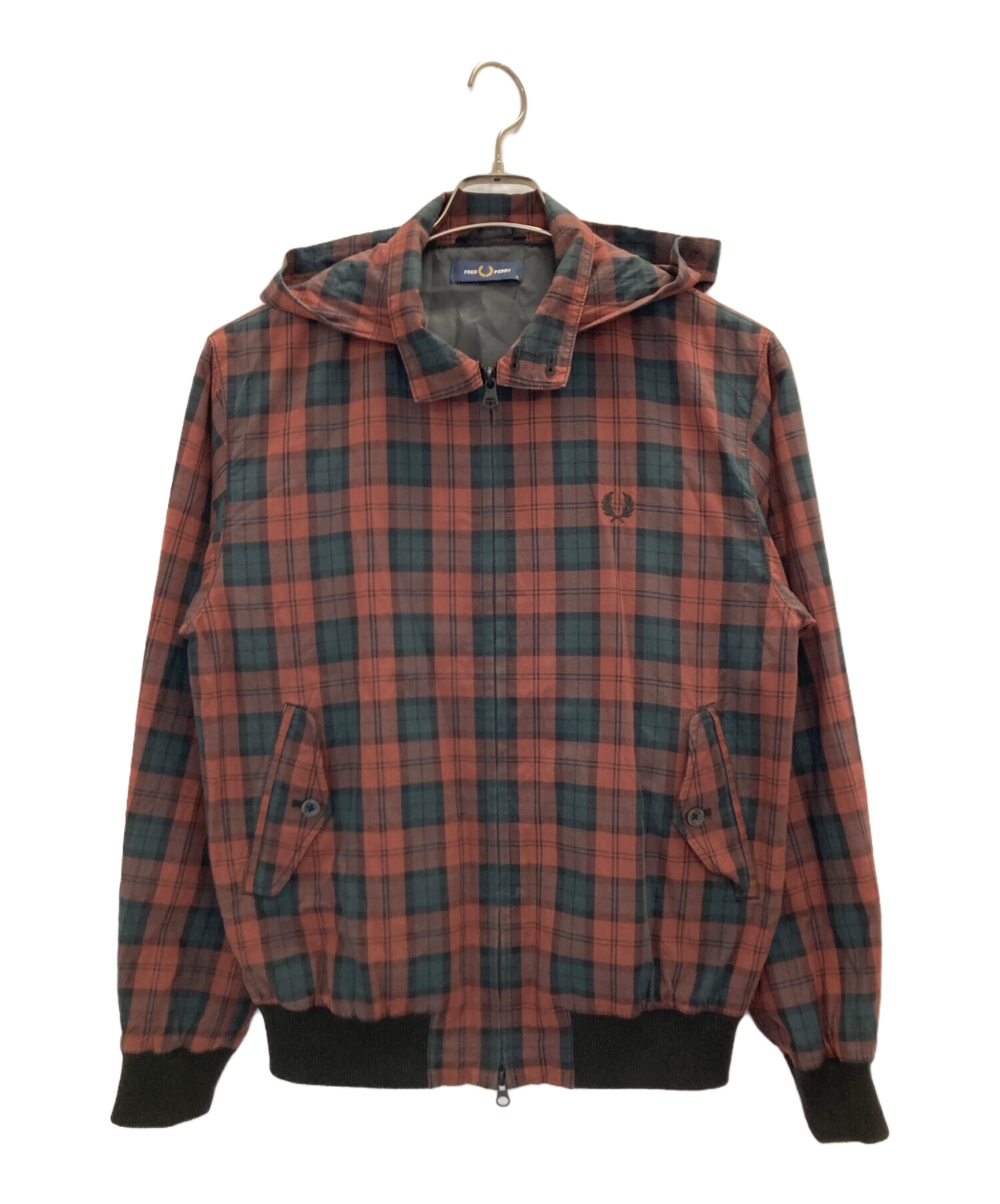 中古・古着通販】FRED PERRY (フレッドペリー) フーデットハリントン 