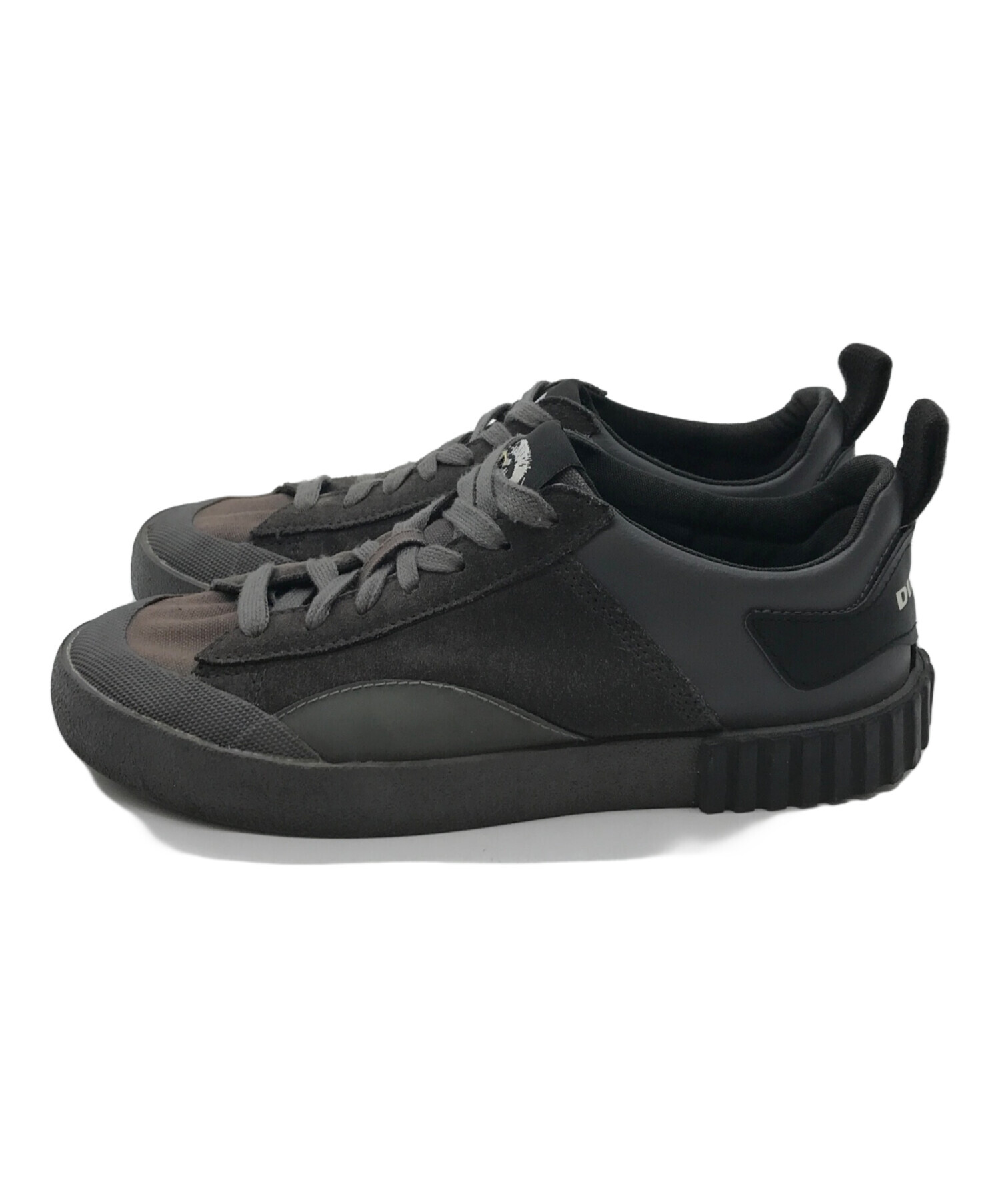 中古・古着通販】DIESEL (ディーゼル) ローカットスニーカー ブラック 