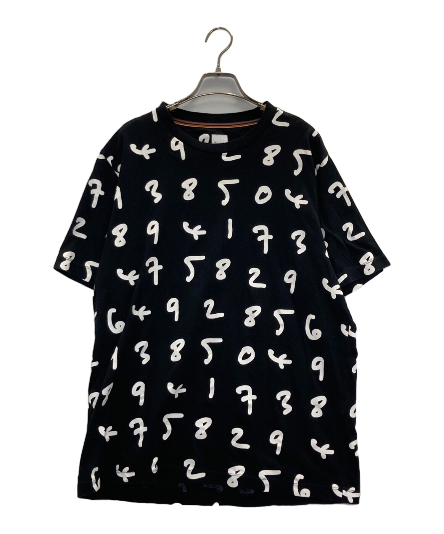 中古・古着通販】Paul Smith (ポールスミス) Tシャツ ブラック サイズ 