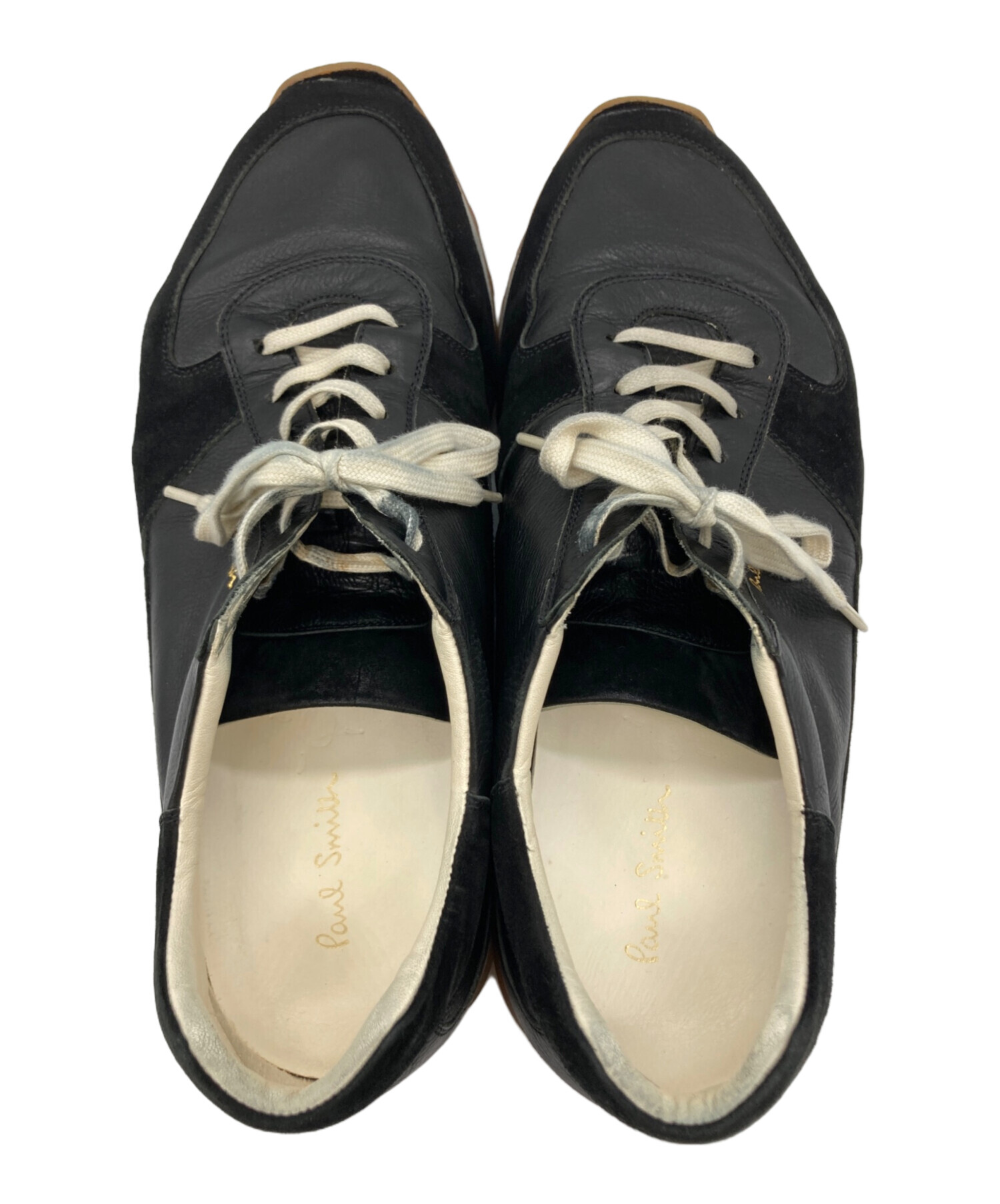 中古・古着通販】PAUL SMITH (ポールスミス) レザースニーカー 